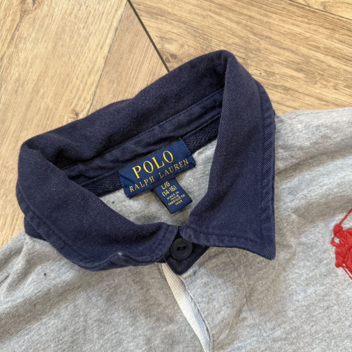 Polo Ralph Lauren Polo Ralph Lauren USA Grey Sweatshirt S Streetwear 00s Size US S / EU 44-46 / 1 - 7 Thumbnail