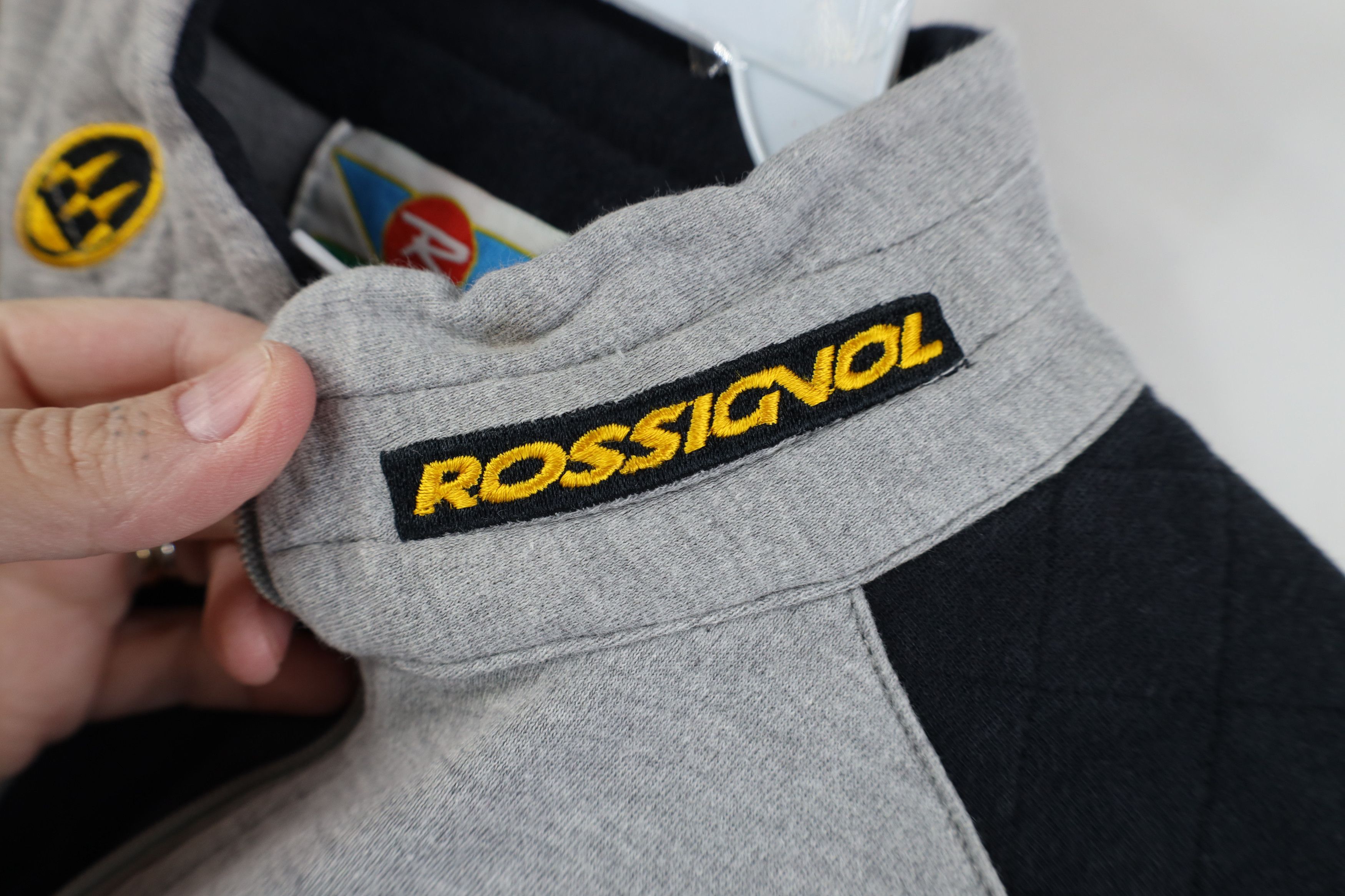 Rossignol Vintage 90s Rossignol Skiing Knit Half Zip Pullover Top Size US S / EU 44-46 / 1 - 4 Thumbnail
