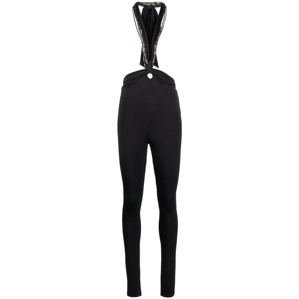 The Attico The Attico BLACK Trousers - High-Waisted Trousers Size 26" / US 2 / IT 38 - 1 Thumbnail