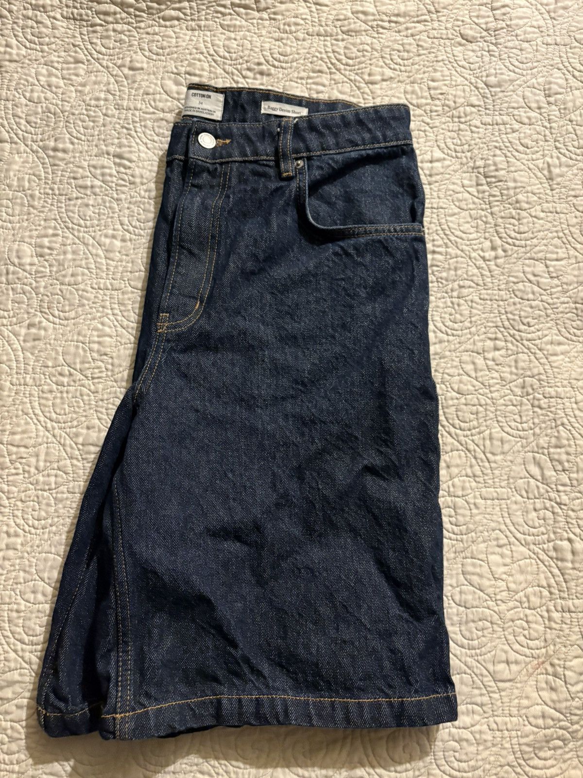 Cotton On Baggy denim shorts Size US 34 / EU 50 - 1 Thumbnail