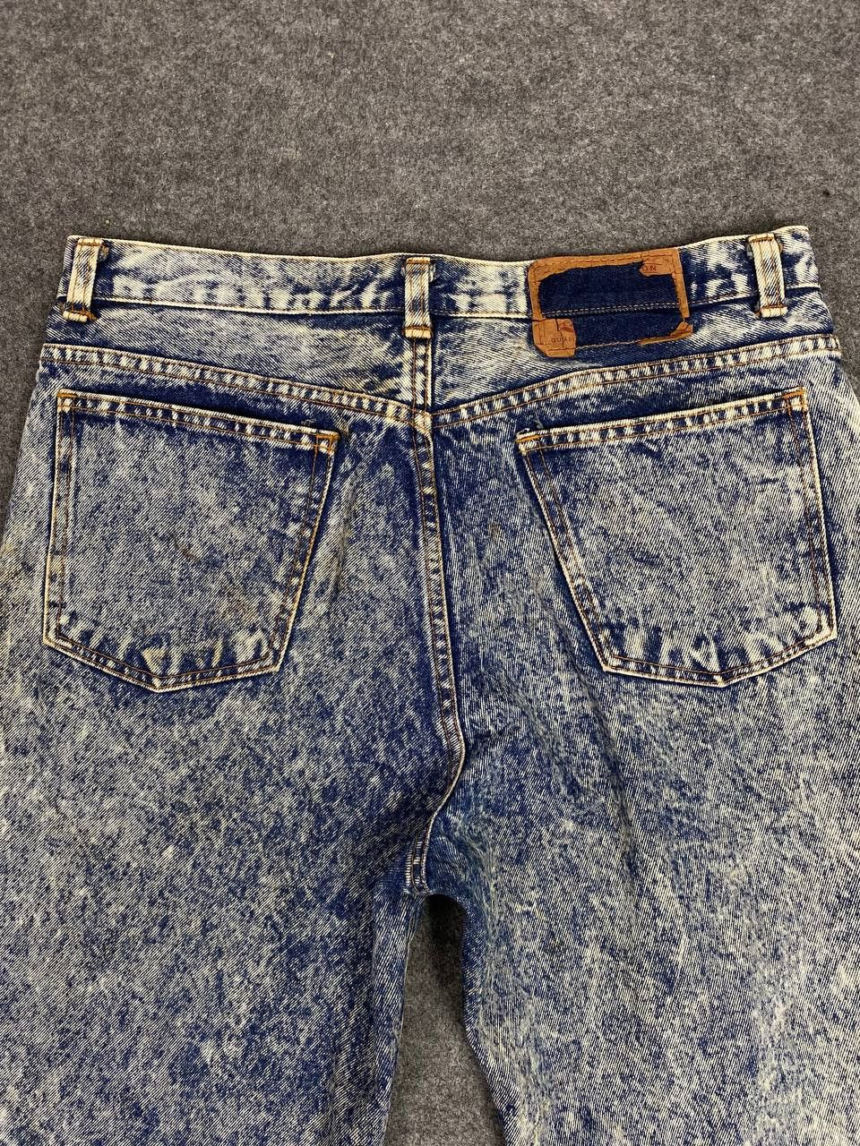 Japanese Brand vintage japanese brands acid wash denim Size US 33 - 3 Thumbnail
