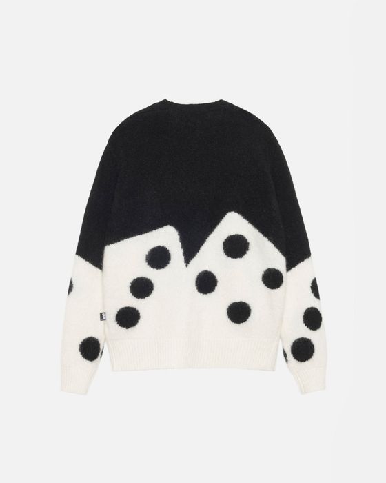 Stussy STUSSY DICE FUZZY CREW | Grailed