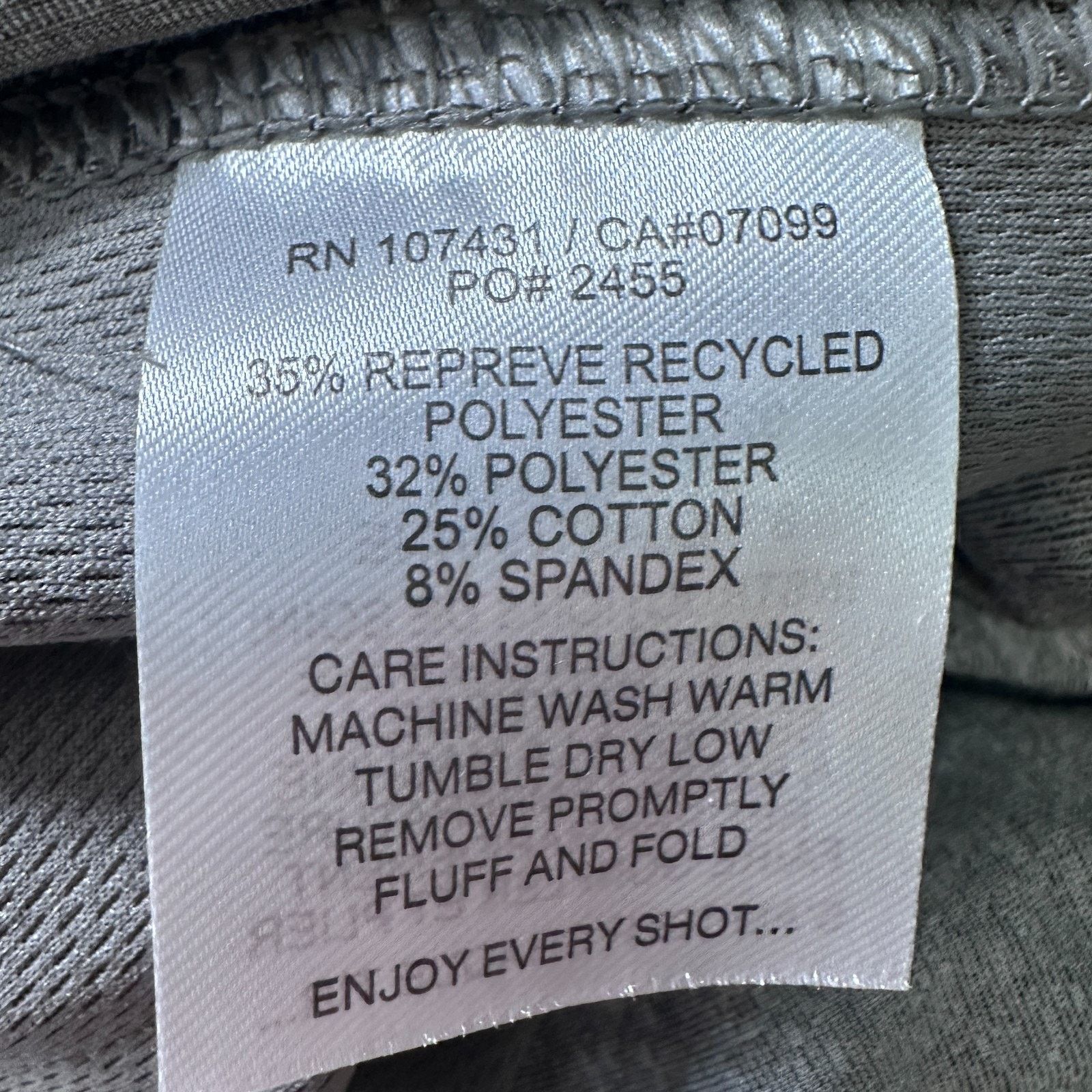 Other Linksoul Golf Shorts Men’s XXL Gray Logo Printed Drawstring Size US 40 / EU 56 - 7 Thumbnail