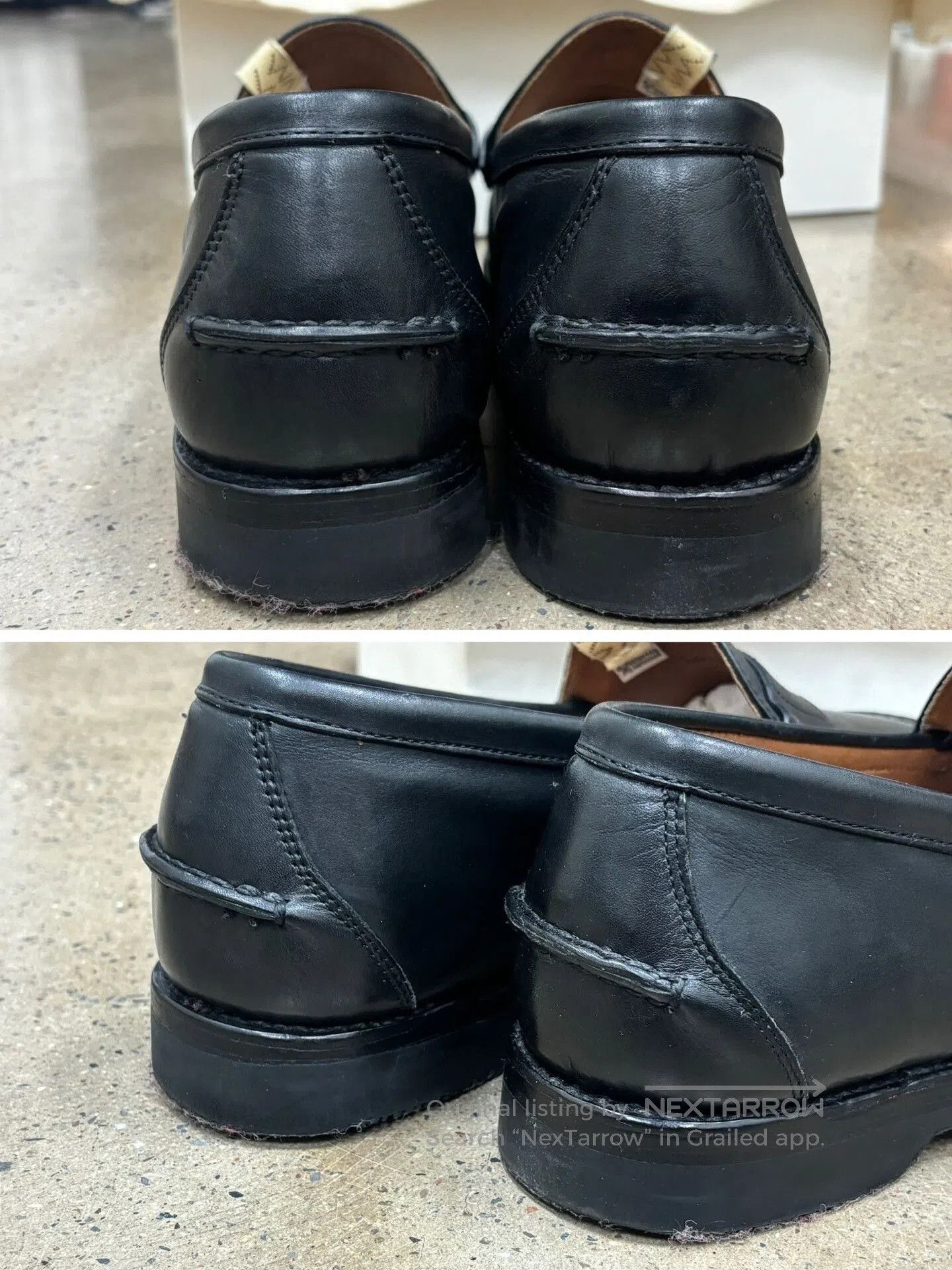 Visvim Visvim FABRO FOLK Loafers in Black. Size US 12 / EU 45 - 6 Thumbnail