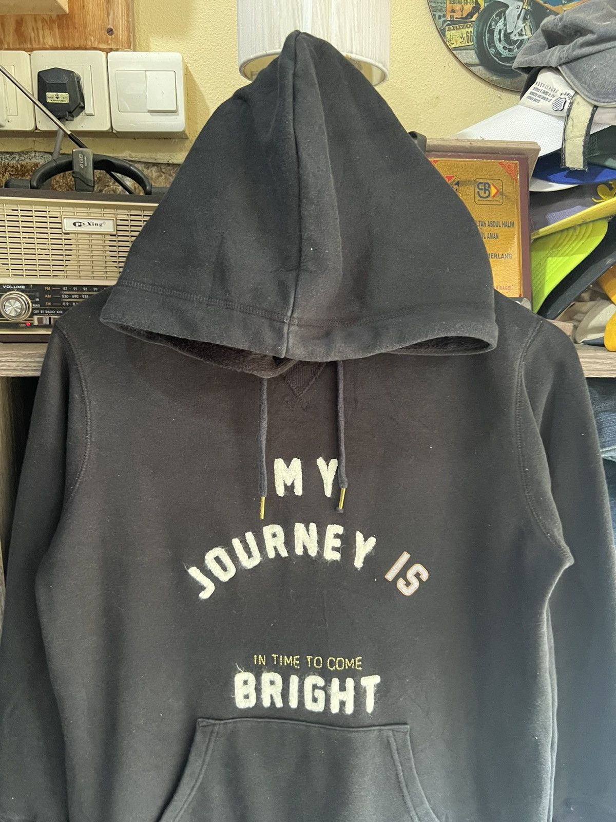 Japanese Brand 🔥Back Number My Journey Is Bright Pullover Hoodie Size M / US 6-8 / IT 42-44 - 3 Thumbnail