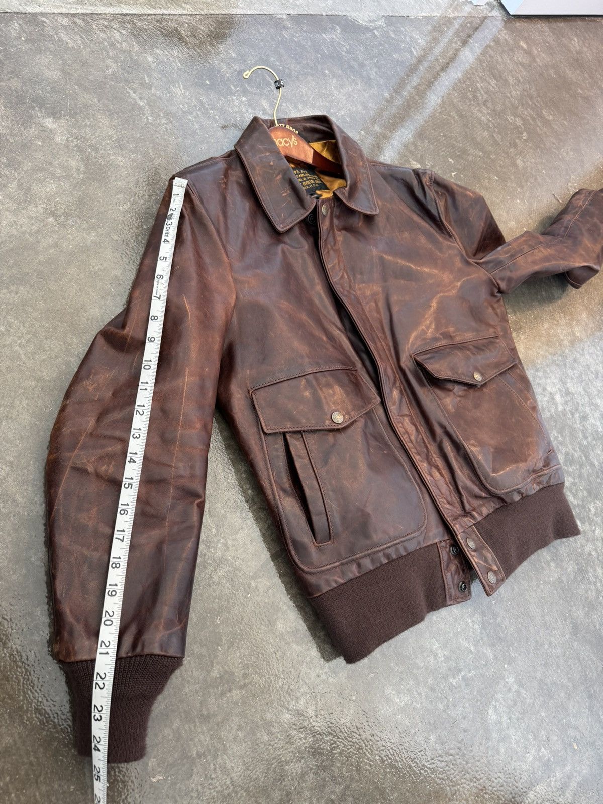 Schott Like new Schott Bomber Leather Jacket Size US M / EU 48-50 / 2 - 11 Thumbnail