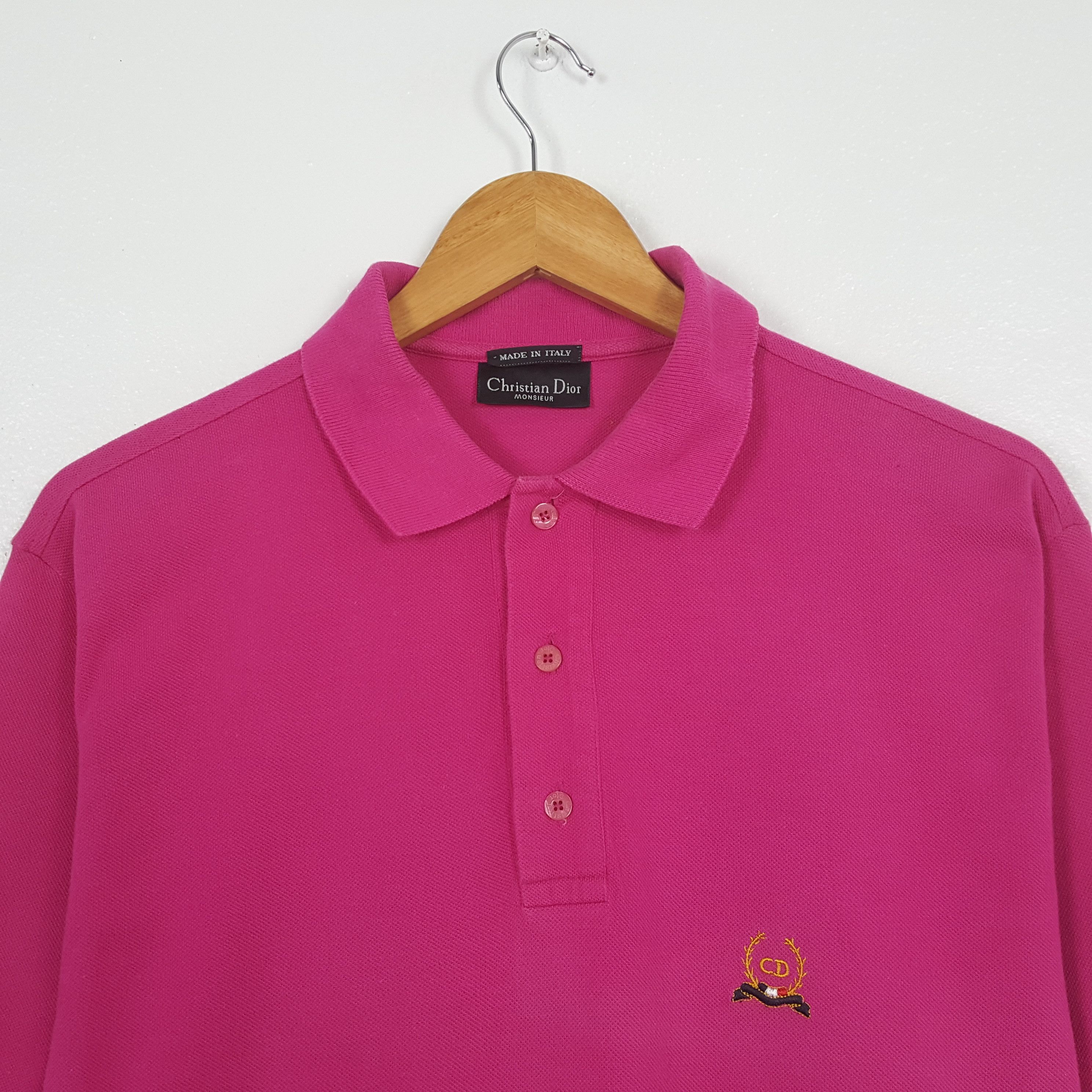 Christian Dior Monsieur Vintage Christian Dior Monsieur Fashion Brand Shirt C319N12 Size US M / EU 48-50 / 2 - 2 Thumbnail