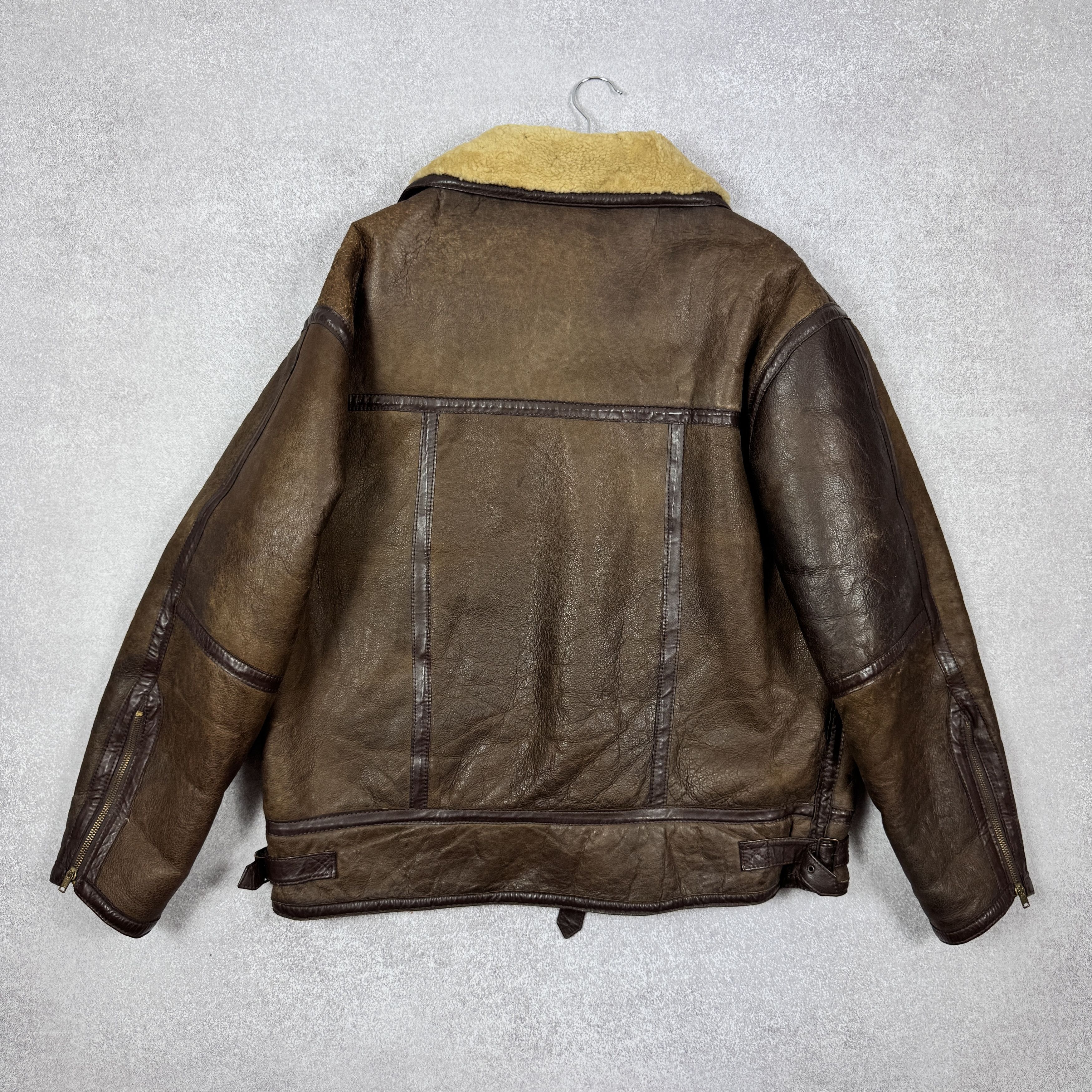 Aviator Nation Vintage Pierre Jacques Aviator Leather Jacket Size L / 52 Size US L / EU 52-54 / 3 - 5 Thumbnail