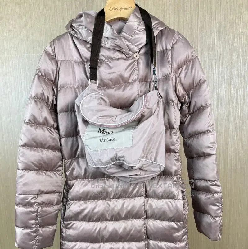 Max Mara MaxMara Pink Nylon Women's Puffer Coat . Size S / US 4 / IT 40 - 1 Thumbnail