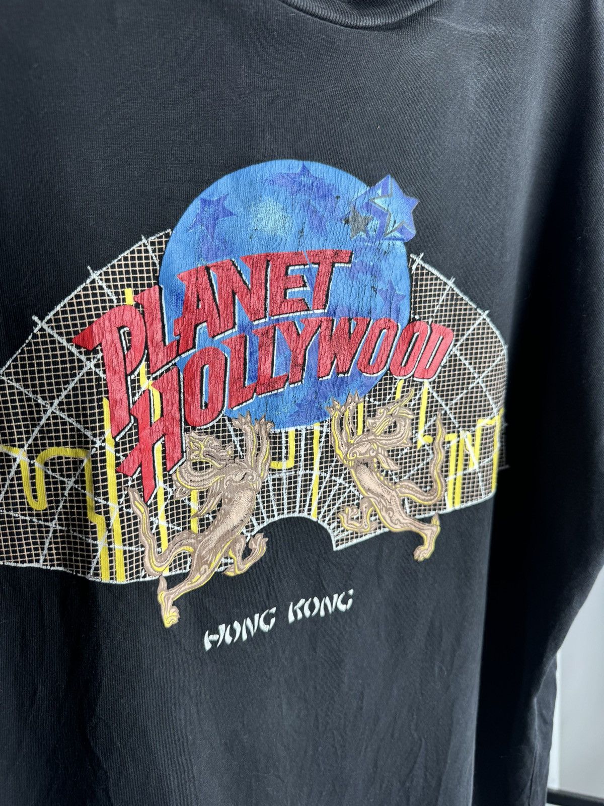 Planet Hollywood Vintage Planet Hollywood Hong Kong Tee Size US XL / EU 56 / 4 - 4 Thumbnail