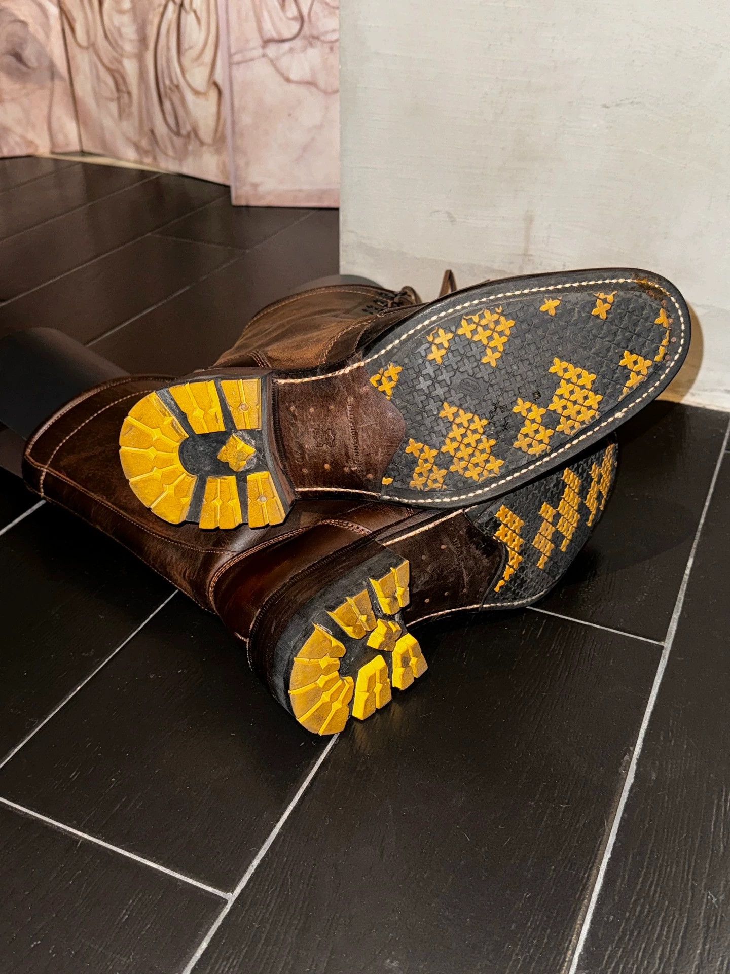 Vintage Japanese Brand Vintage Cowhide Toe Cap Strappy Boots Size 40 Size US 7 / EU 40 - 9 Thumbnail