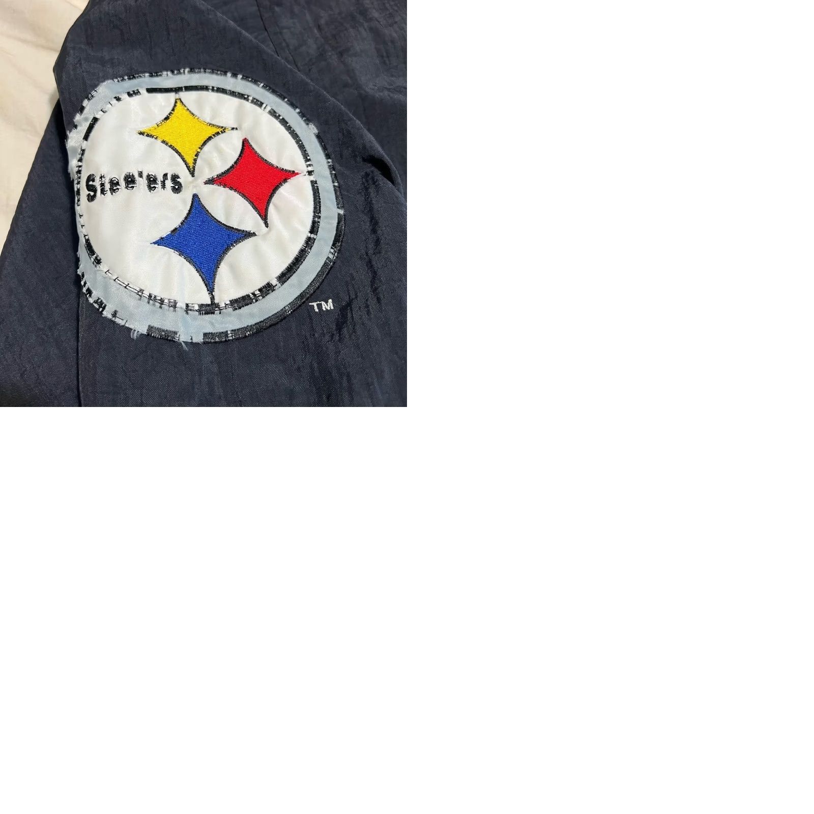 Logo Athletic VINTAGE Logo Athletic NFL Pro Line Pittsburgh Steelers Jacket Size US XL / EU 56 / 4 - 9 Thumbnail