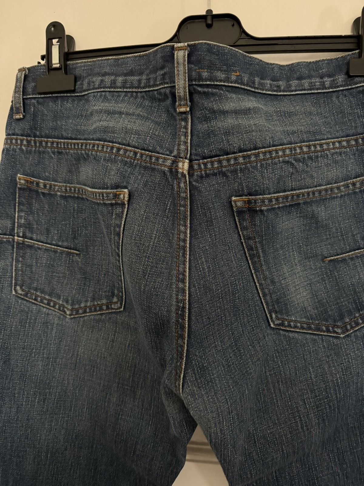 Dior Hedi Slimane 2006-2007 Blue Clawmark Jeans Size US 32 / EU 48 - 10 Thumbnail