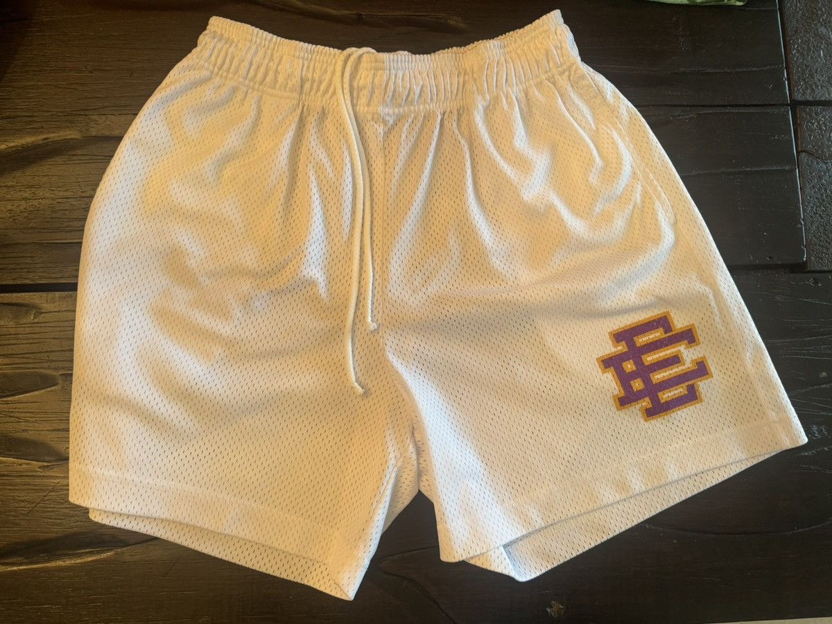 Eric Emanuel Eric Emanuel Shorts (Laker Colorway) Size US 32 / EU 48 - 1 Thumbnail