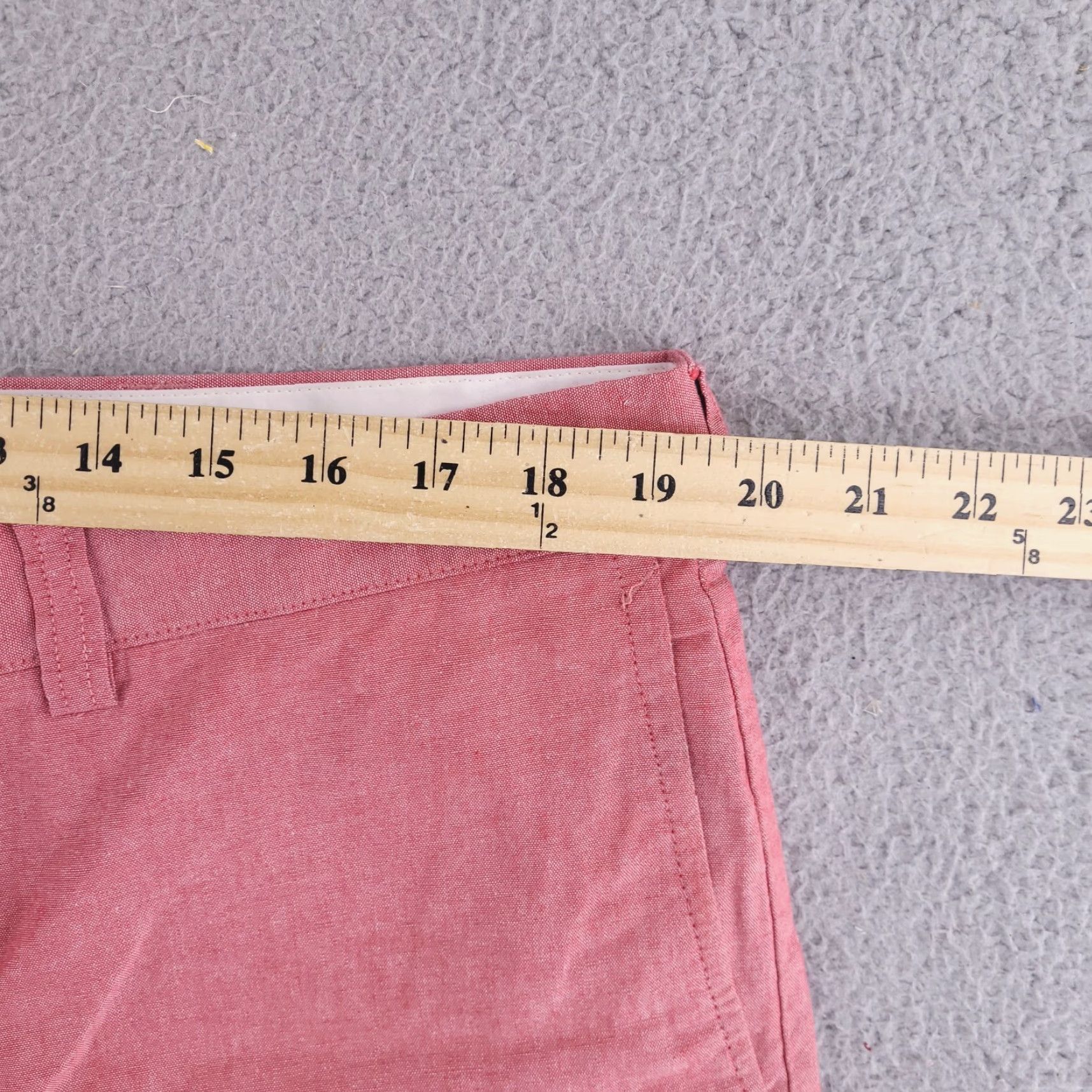 J.Crew J.CREW Shorts Mens 38 Pink Salmon Gramercy Red Orange Preppy Casual Chino Size US 38 / EU 54 - 4 Thumbnail