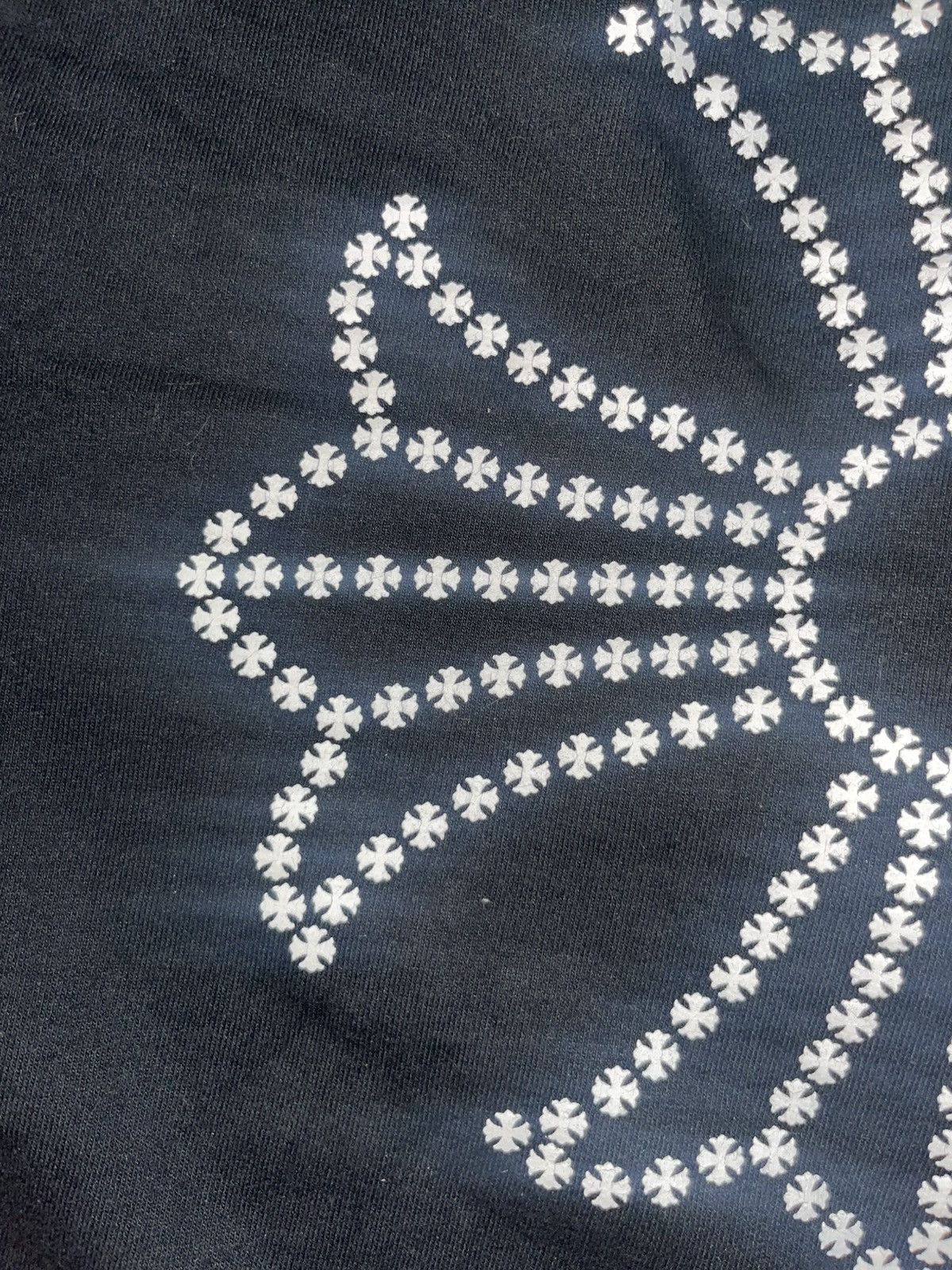 Chrome Hearts Chrome Hearts "Big Cross Plus" Silver Dagger Zip Up Hoodie Size US S / EU 44-46 / 1 - 12 Thumbnail