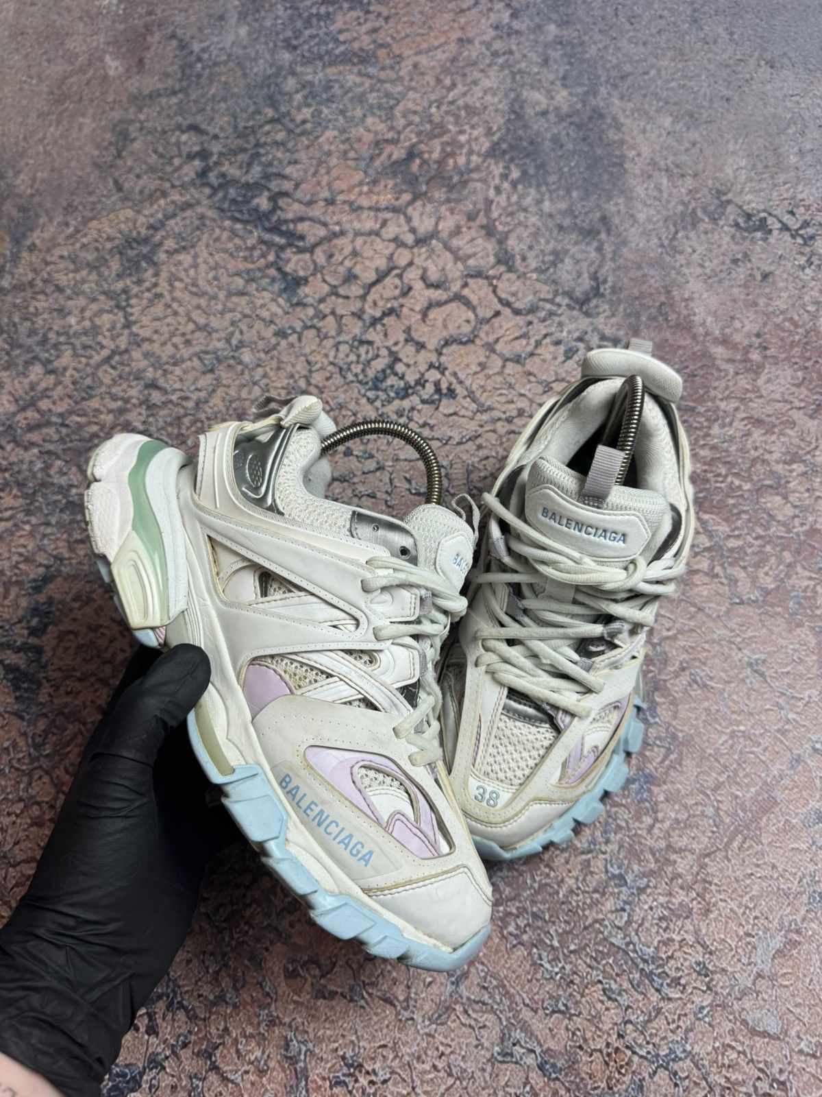 Balenciaga Womens Balenciaga Track Easter Size US 8 / IT 38 - 1 Thumbnail