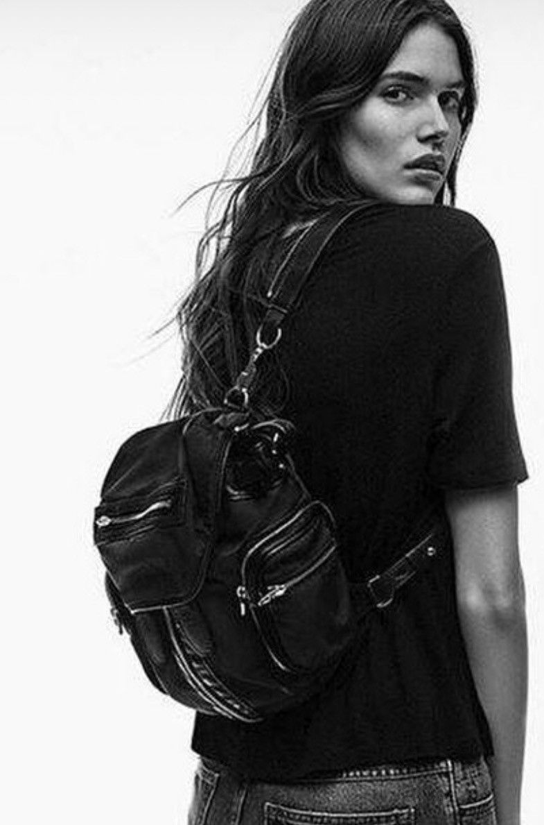 Alexander Wang Marti Suede & Leather Convertible Backpack