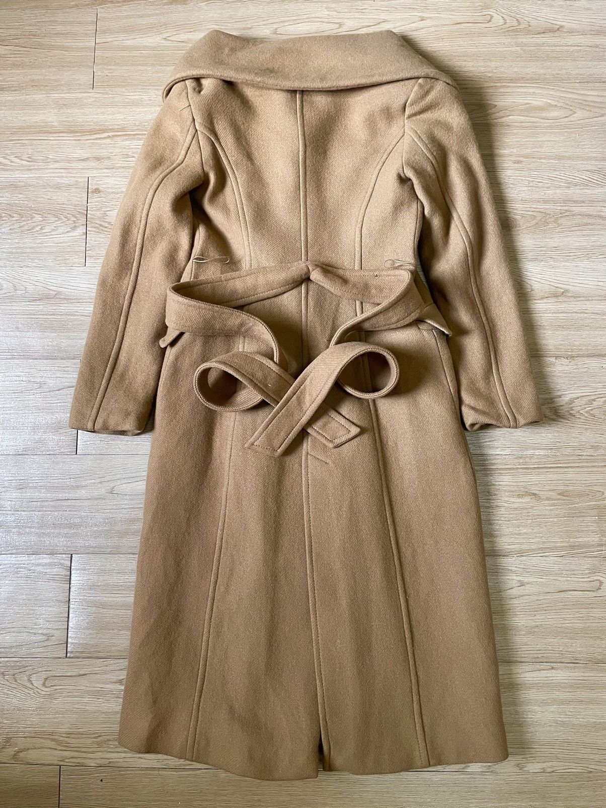 Zara Zara Limited Edition Beigi Trench Coat Women Avant Garde Xs Size US XS / EU 42 / 0 - 8 Thumbnail