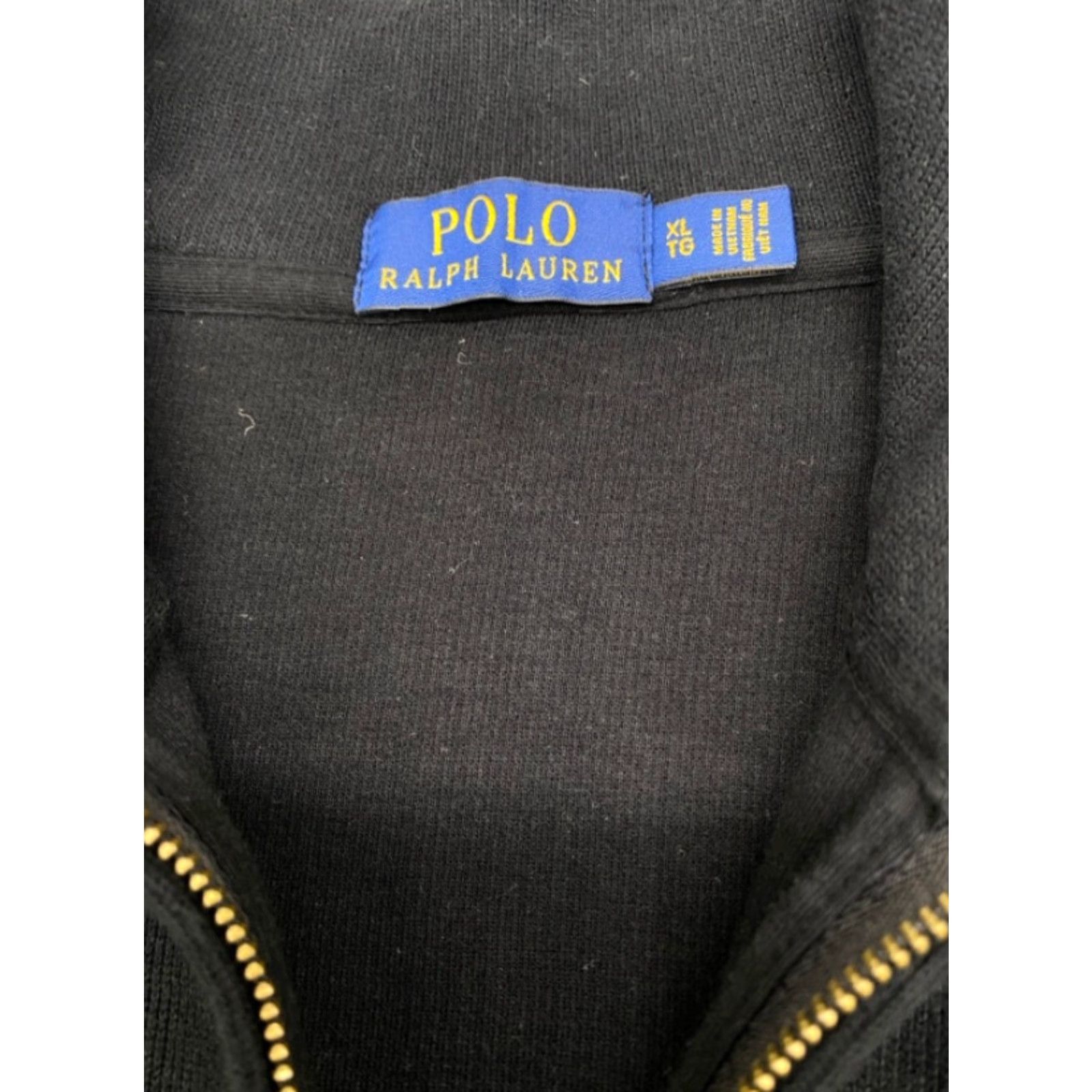 Polo Ralph Lauren Polo Ralph Lauren 1/4 Zip Pullover Sweater Mens XL Long Sleeve Black Polo Ralph Lauren Shirt XL Black 1/4 Zip Sweater Men Size US XL / EU 56 / 4 - 4 Thumbnail