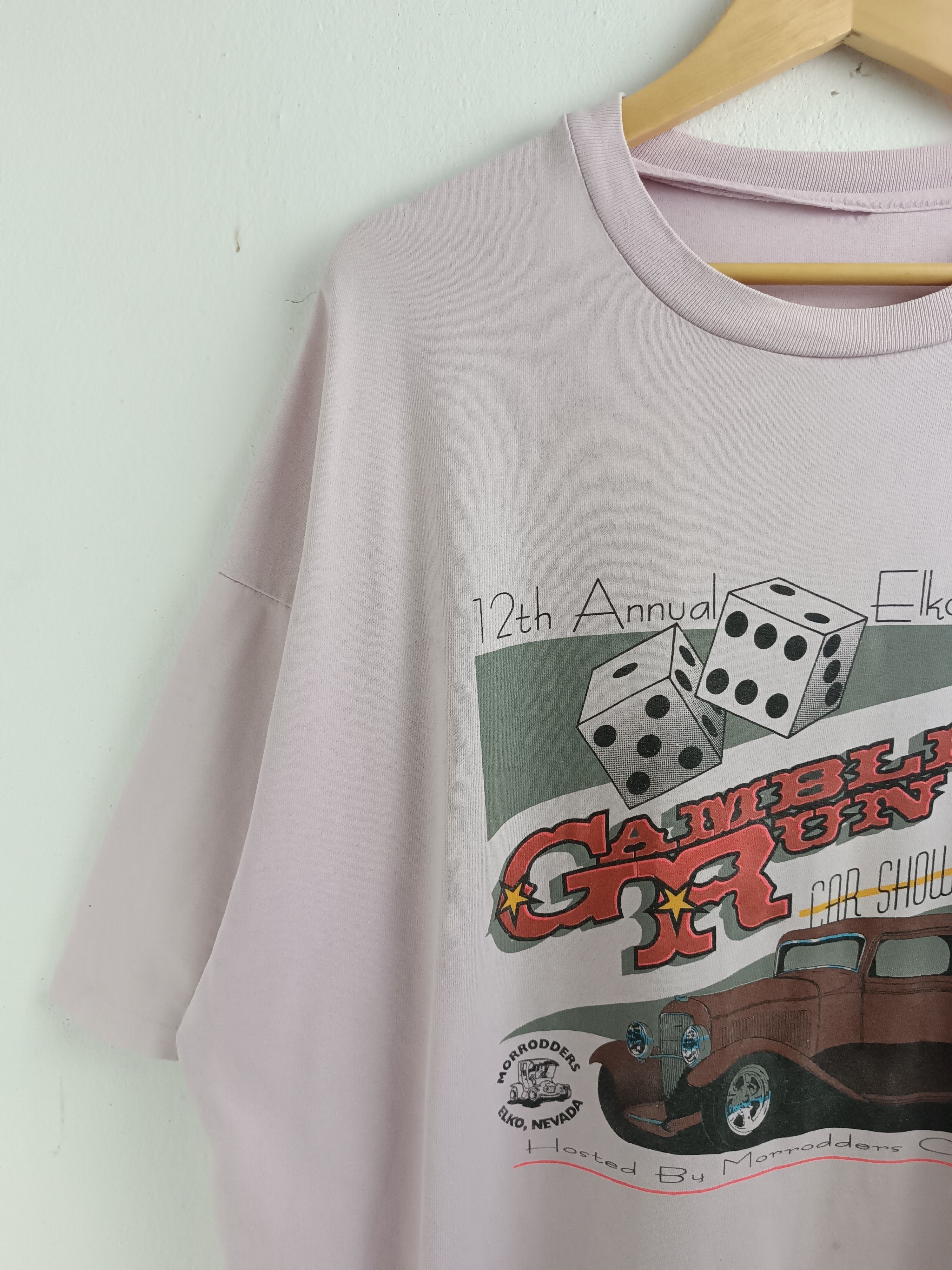 Vintage VINTAGE '99 GAMBLERS RUN MORRODDERS CLUB HOT ROD MUSCLE CAR Size US XXL / EU 58 / 5 - 5 Thumbnail