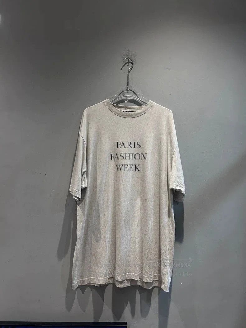 Balenciaga Balenciaga Mosaic Letter Short Sleeve. Size US S / EU 44-46 / 1 - 1 Thumbnail
