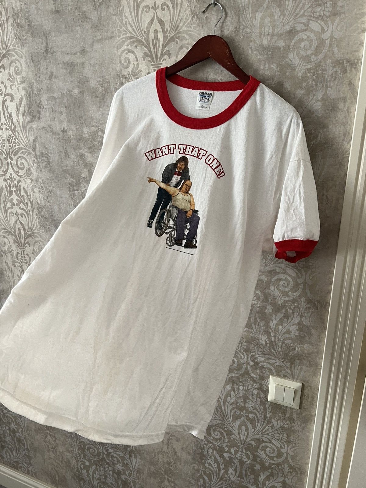 Vintage 2000s Little Britain “Want That One” Graphic Tee Size US XL / EU 56 / 4 - 11 Thumbnail