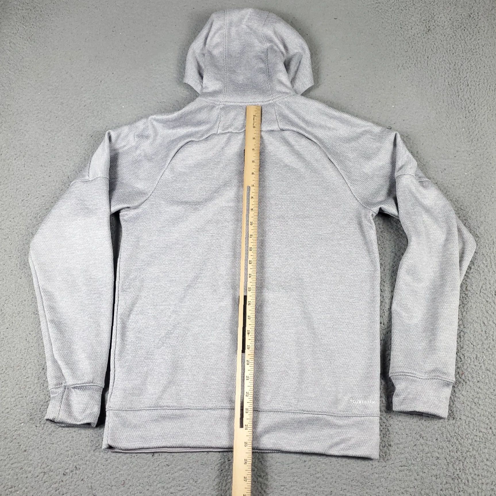 Adidas adidas Hoodie Mens Small Gray Casual Pullover Sports Size US S / EU 44-46 / 1 - 5 Thumbnail