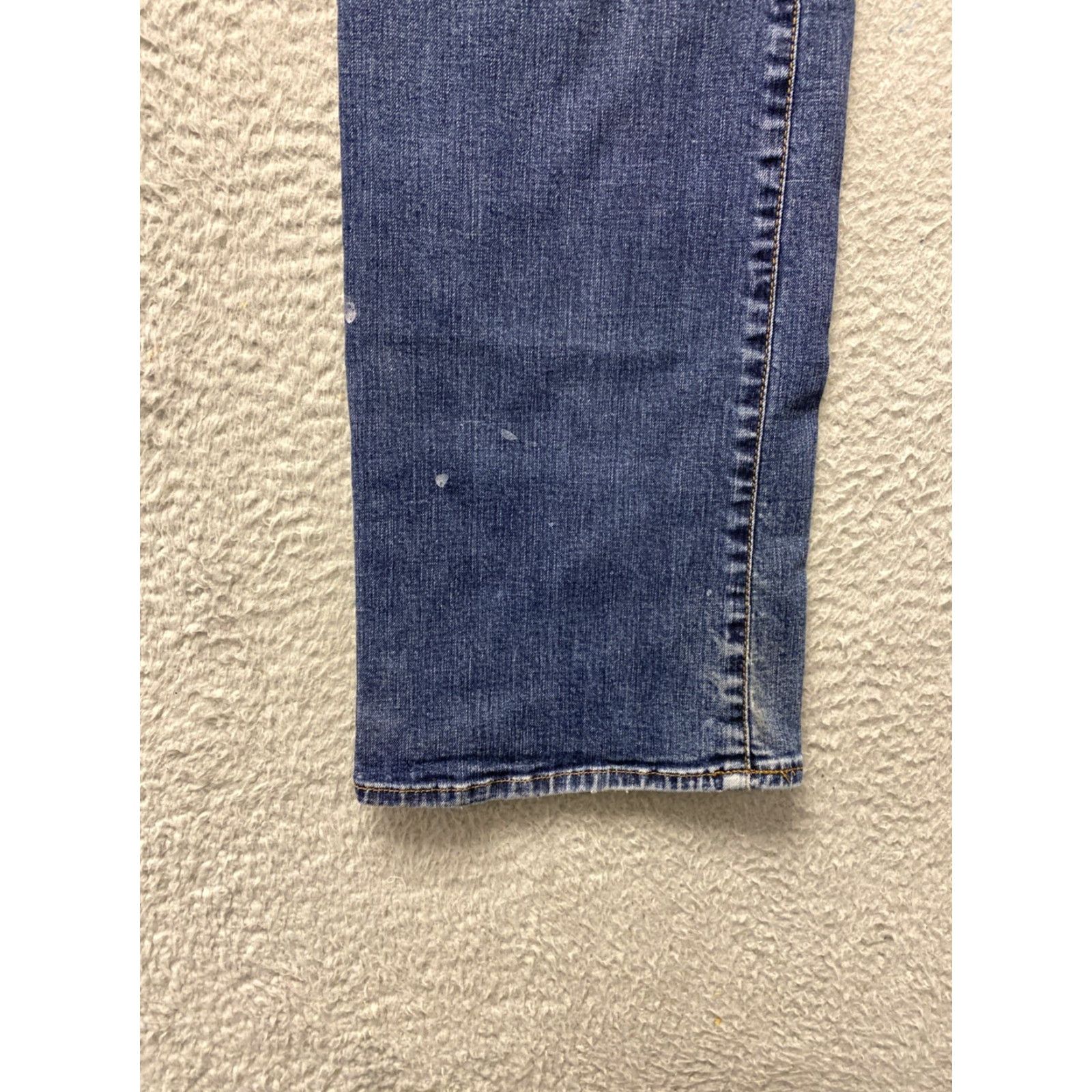 Gap GAP Jeans Blue Denim Straight Leg 34x32 Blue Stretch /163-6 Vintage GAP Industrial Worker Workwear Wide-Leg Jeans Men Size US 34 / EU 50 - 5 Thumbnail