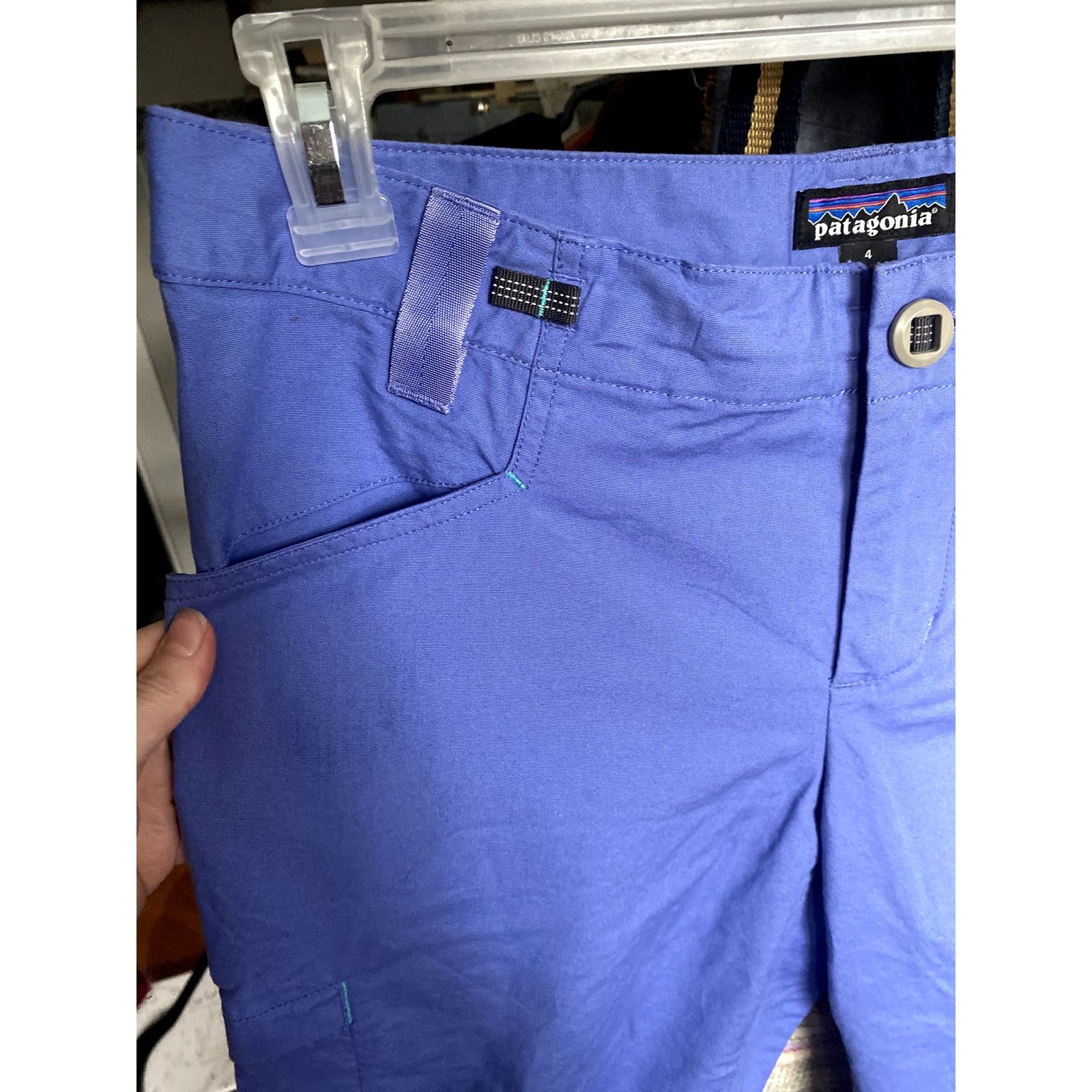 Patagonia Patagonia Venga Rock Pants Violet Blue 4 Organic Cotton Size 27" / US 4 / IT 40 - 4 Thumbnail