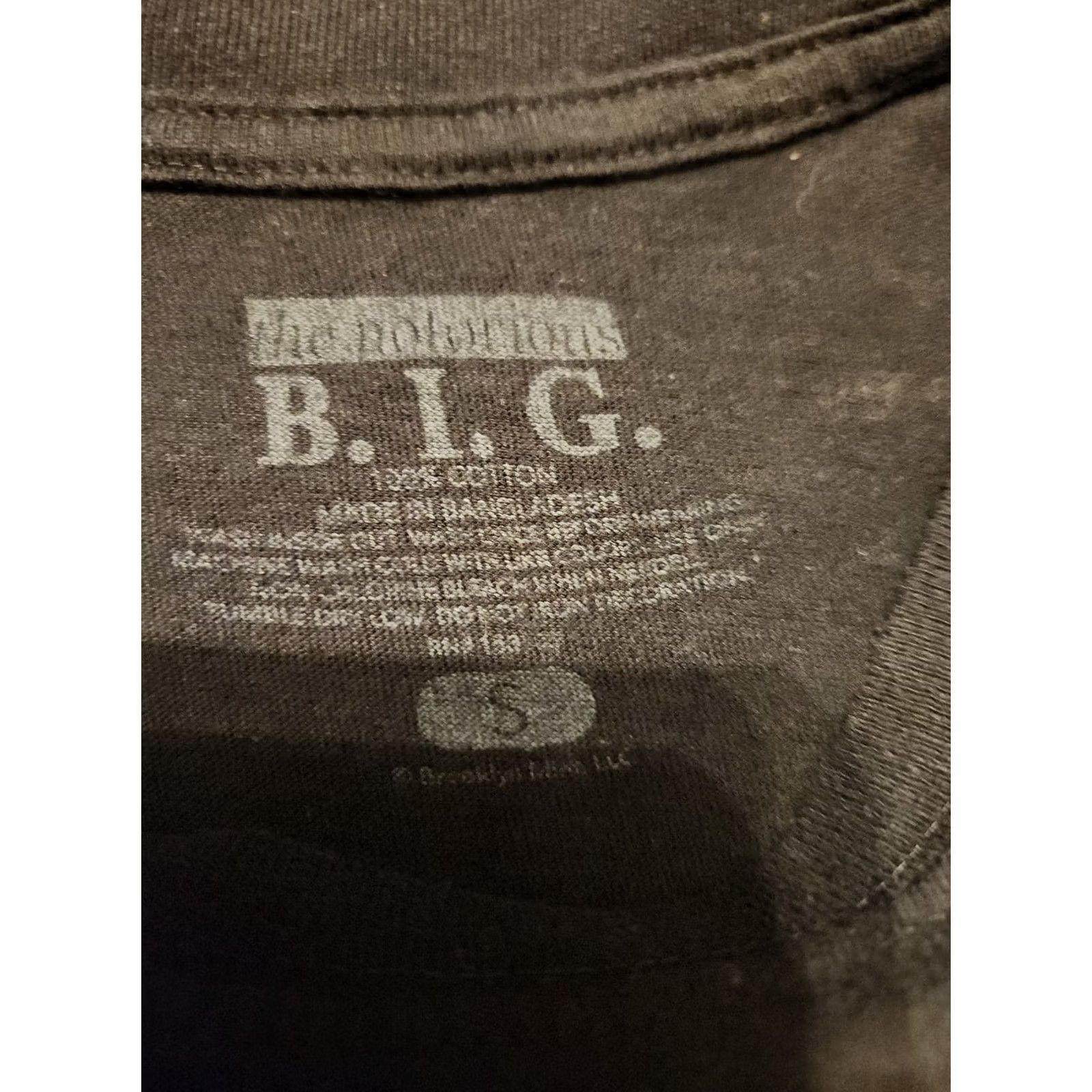 Vintage The Notorious BIG Shirt Womens S Small Black Crew Neck Short Sleeve Size S / US 4 / IT 40 - 2 Thumbnail