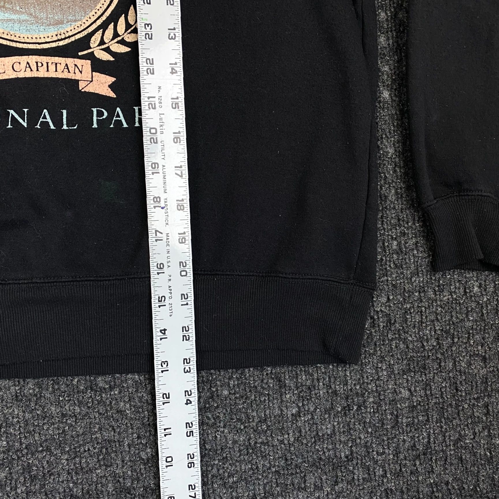 Forever 21 VINTAGE FOREVER 21 Yosemite National Park El Capitan Sweater Womens M Black Crew Neck Graphic Print Pullover 80s 90s Nature USA Mens Womens Girls Size M / US 6-8 / IT 42-44 - 6 Thumbnail