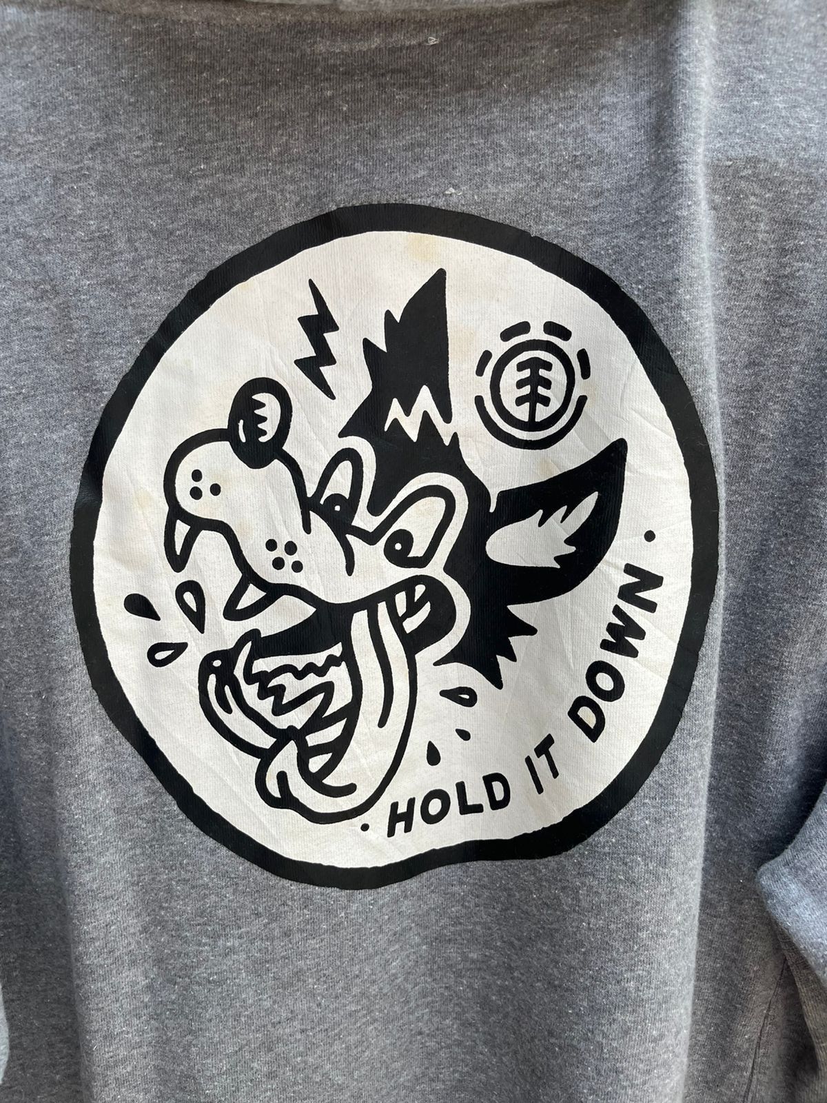 Element Hoodie Element Hold it down wolf head graphic tee tshirt Size US L / EU 52-54 / 3 - 4 Thumbnail