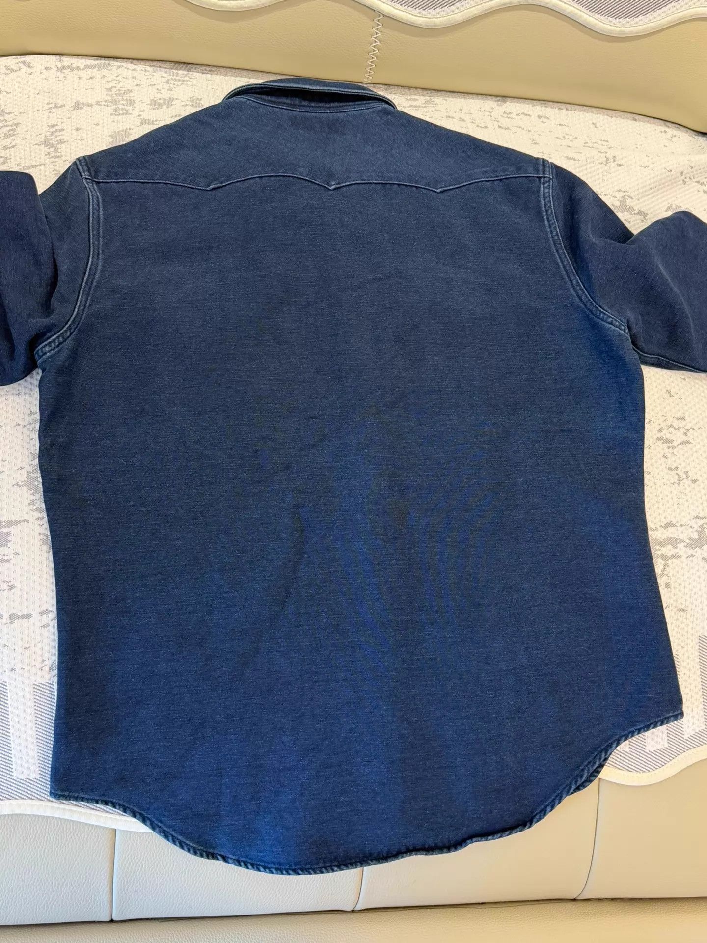 Polo Ralph Lauren Ralph Lauren Double RL FW25 Men's Long Sleeve Denim Shirt L Size US L / EU 52-54 / 3 - 9 Thumbnail