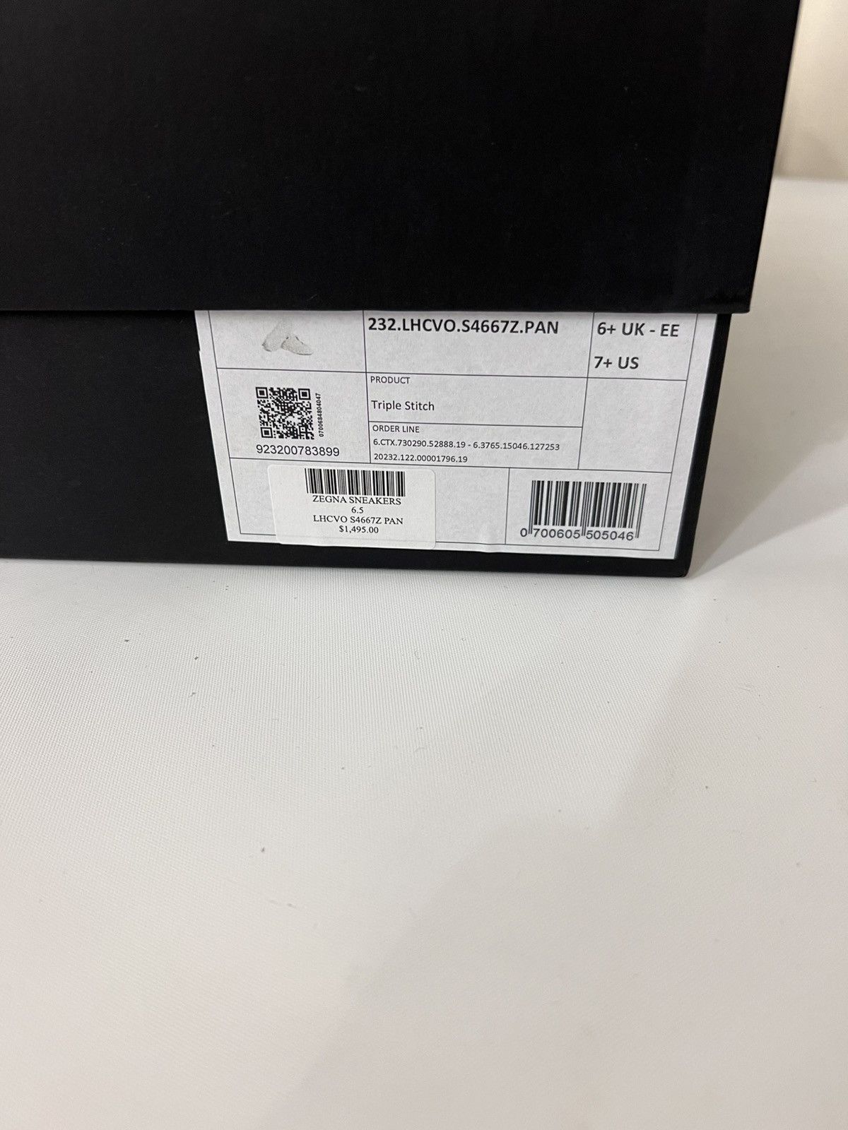 Ermenegildo Zegna Preowned Zegna Triple Stich Off white deerskin Size US 7.5 / EU 40-41 - 15 Thumbnail