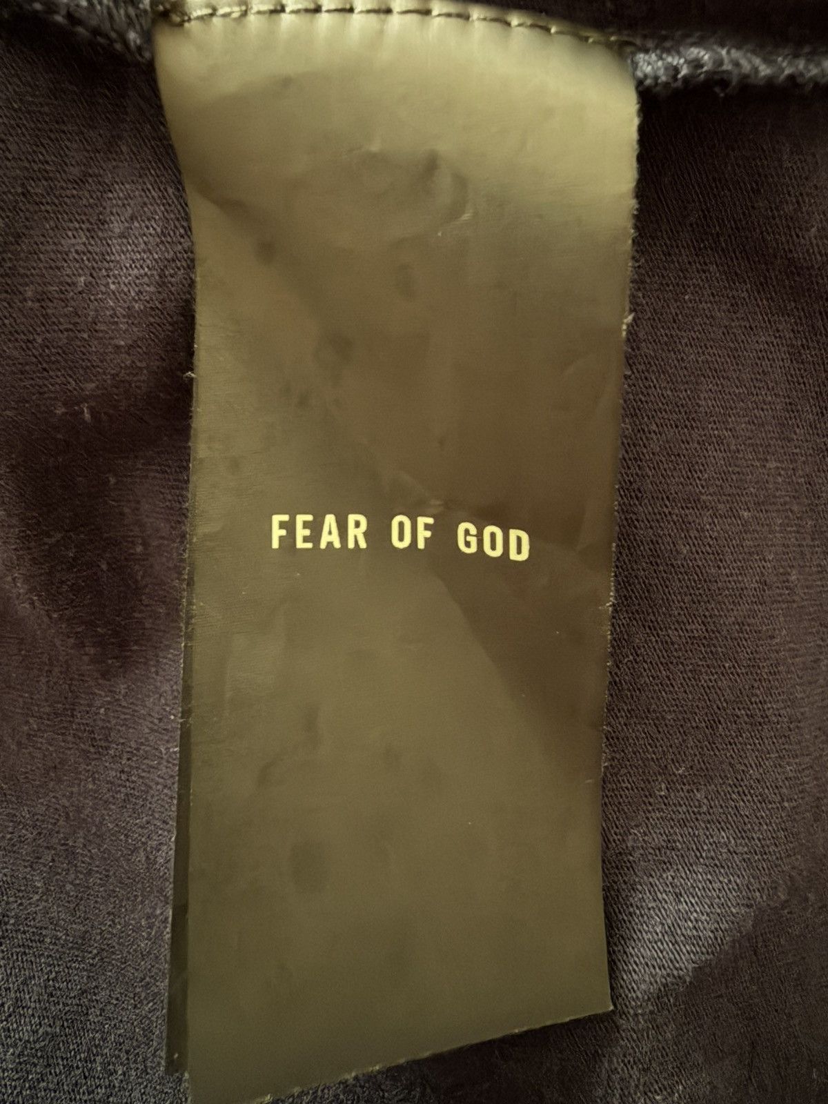 Fear of God Navy t shirt Size US M / EU 48-50 / 2 - 6 Thumbnail