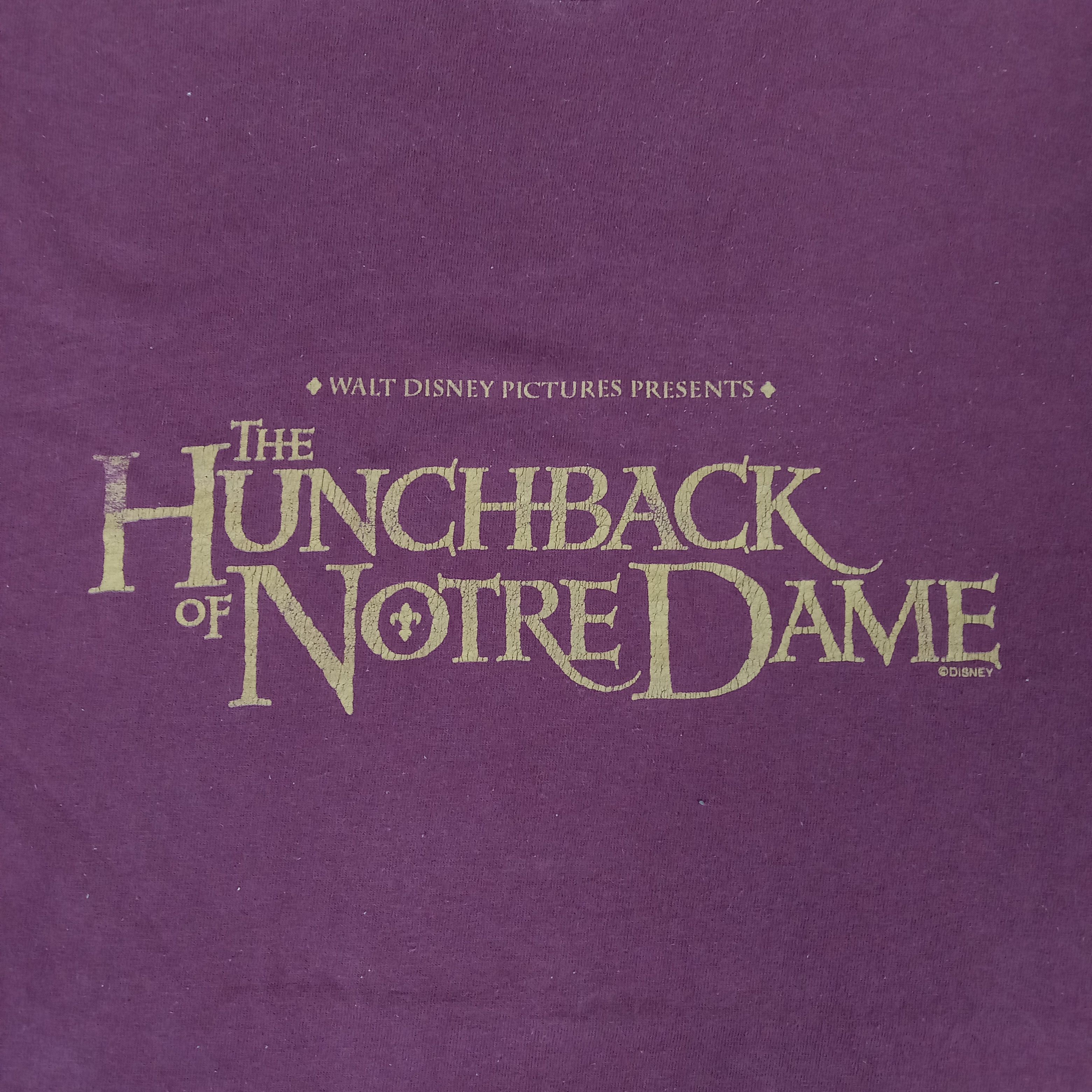 Vintage The Hunchback of Notre Dame Musical Movie Tshirt Size US XL / EU 56 / 4 - 2 Thumbnail