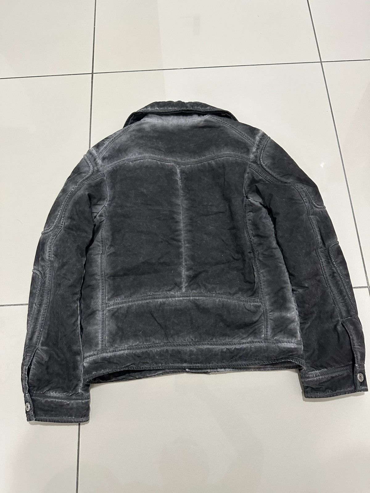 Diesel Diesel Double Collar Riders Jacket Design Biker rare Stlye Size US S / EU 44-46 / 1 - 6 Thumbnail