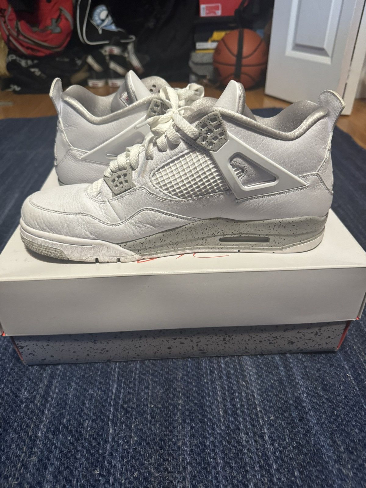 Jordan Brand Jordan 4 Retro White Oreo (2021) Size US 14 / EU 47 - 2 Thumbnail