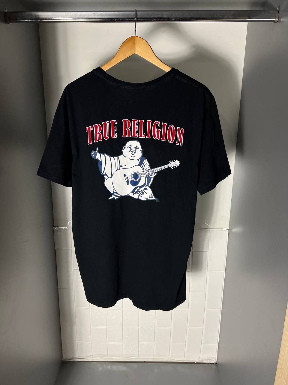 True Religion VINTAGE TRUE RELIGION DOUBLE PRINTED CASUAL JAPAN T-SHIRT Size US XL / EU 56 / 4 - 1 Thumbnail