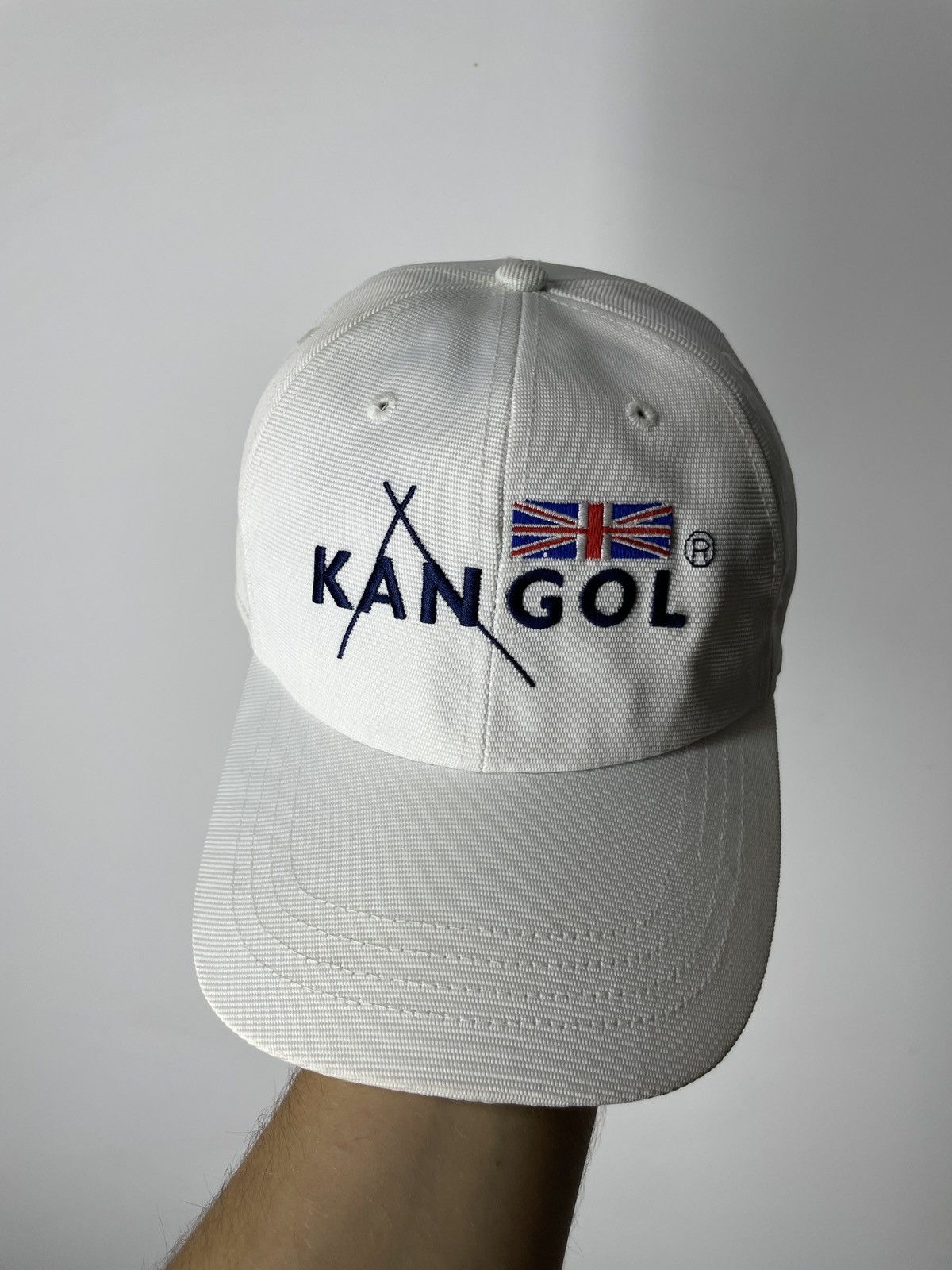 Kangol Vintage Kangol Nylon hat Embroidered Big logo Britan Hat Size ONE SIZE - 1 Thumbnail