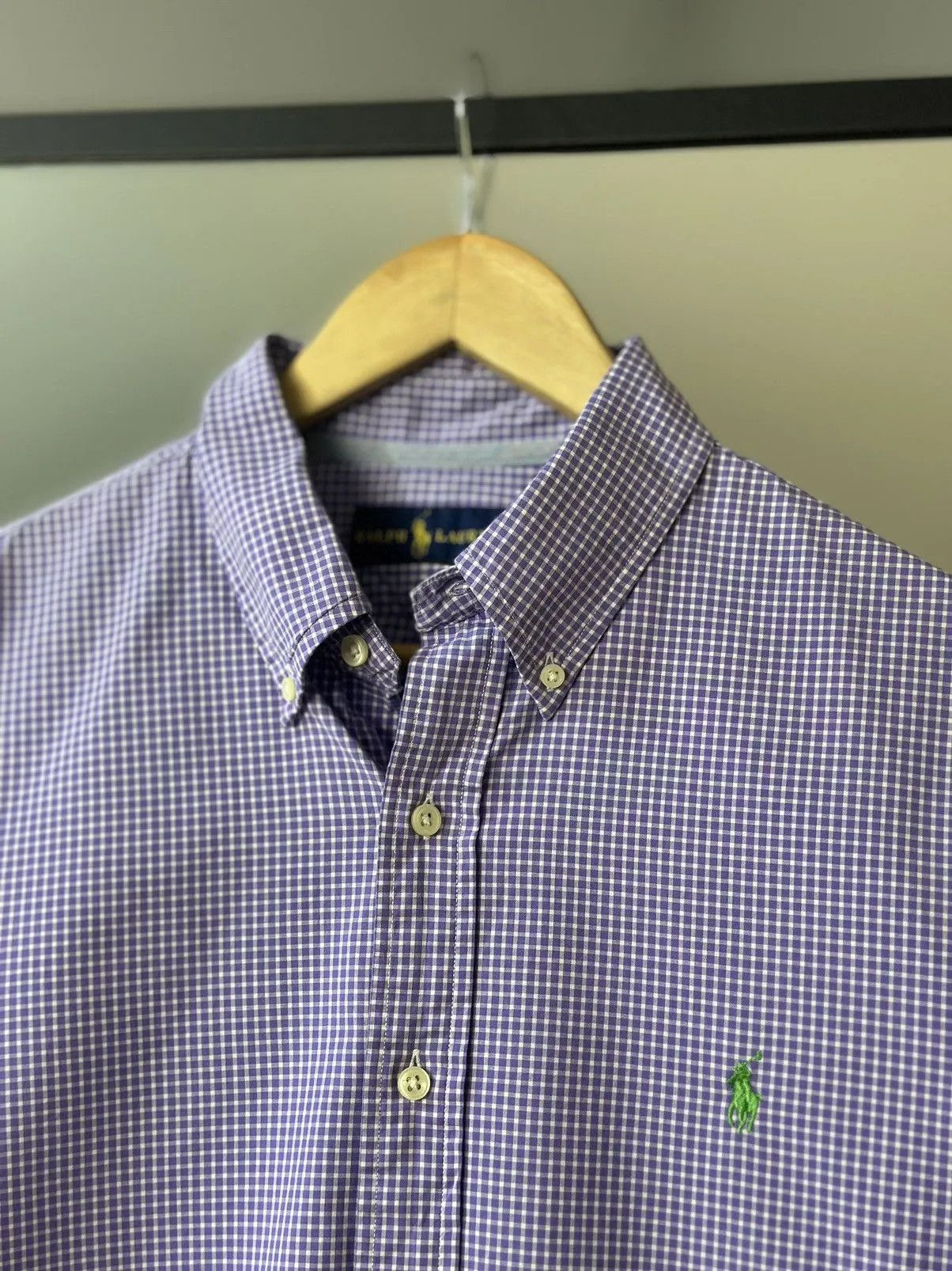 Polo Ralph Lauren Shirt Purple Label Polo Ralph Lauren Distressed Double RRL Size US L / EU 52-54 / 3 - 7 Thumbnail