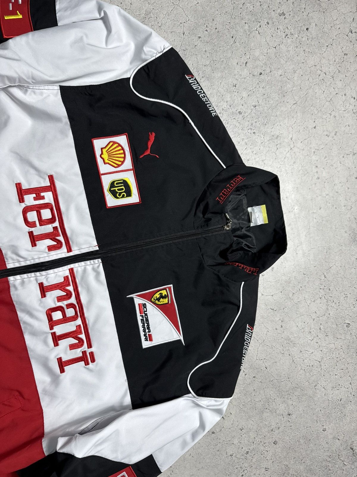Ferrari Ferrari Vintage Racing F-1 Bomber Jacket Size 2XL Hype Size US XXL / EU 58 / 5 - 6 Thumbnail