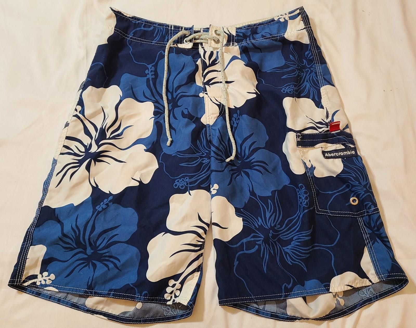 Abercrombie & Fitch Mens Shorts 30/32 swim trunks HAWAIIAN