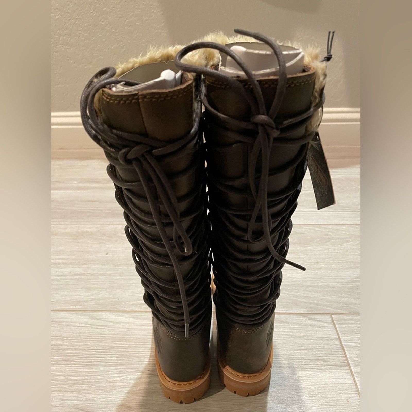Harley Davidson Harley-Davidson Women’s 5M Dorland Lace Up boots in Brown Size US 5 / EU 37 - 4 Thumbnail