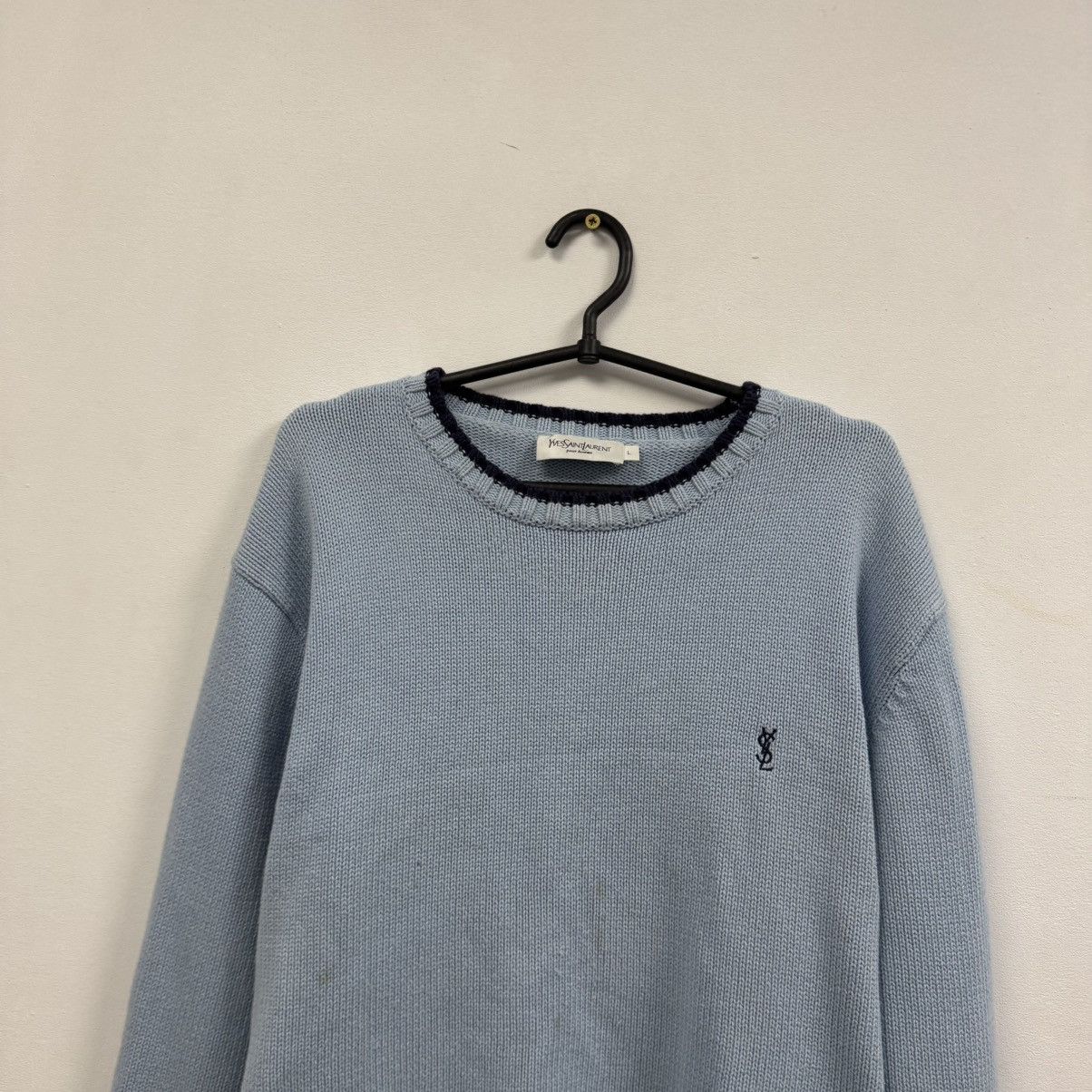 Yves Saint Laurent Vintage Yves Saint Lauren knit Sweatshirt Size US L / EU 52-54 / 3 - 2 Thumbnail