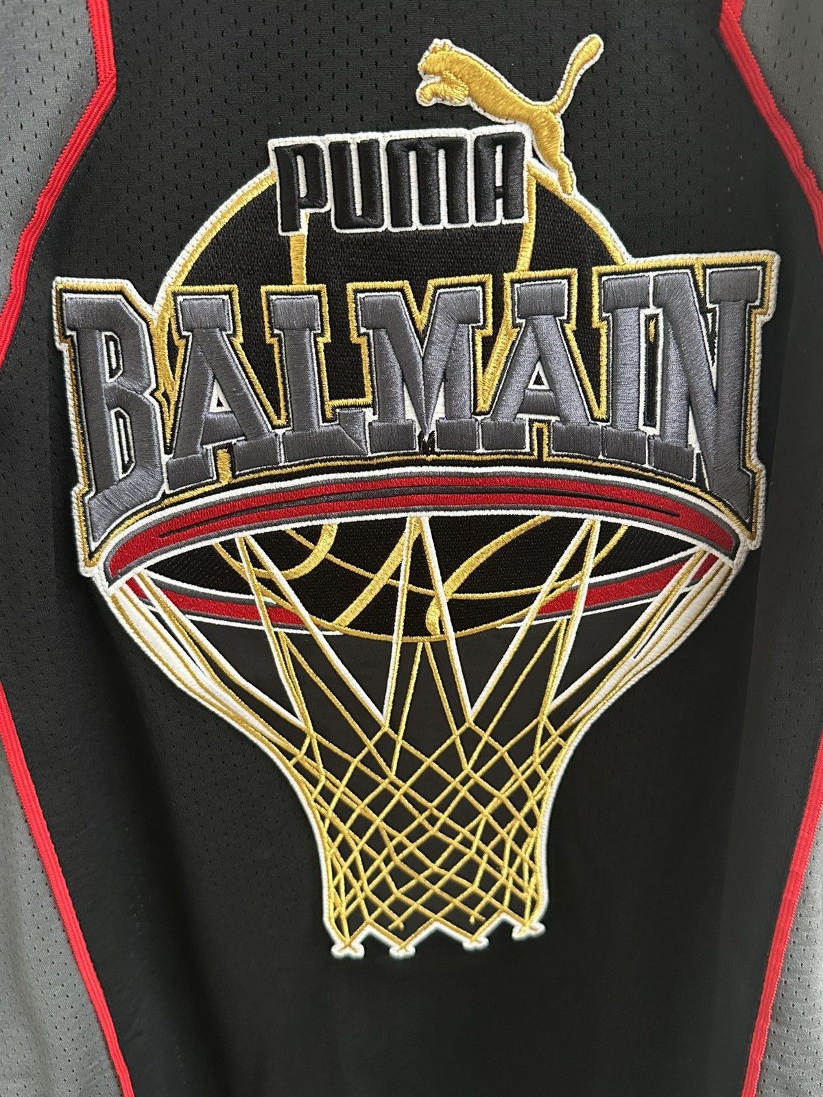 Balmain Balmain x Puma basketball jersey Size US XXL / EU 58 / 5 - 2 Thumbnail