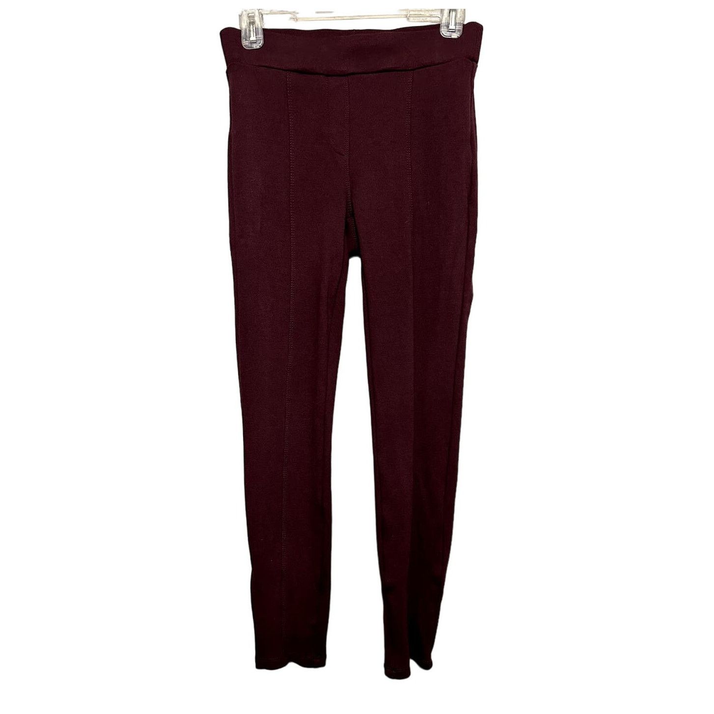Other Style & Co Leggings Back Pocket Stretchable Purple Plum S Size 28" / US 6 / IT 42 - 2 Thumbnail