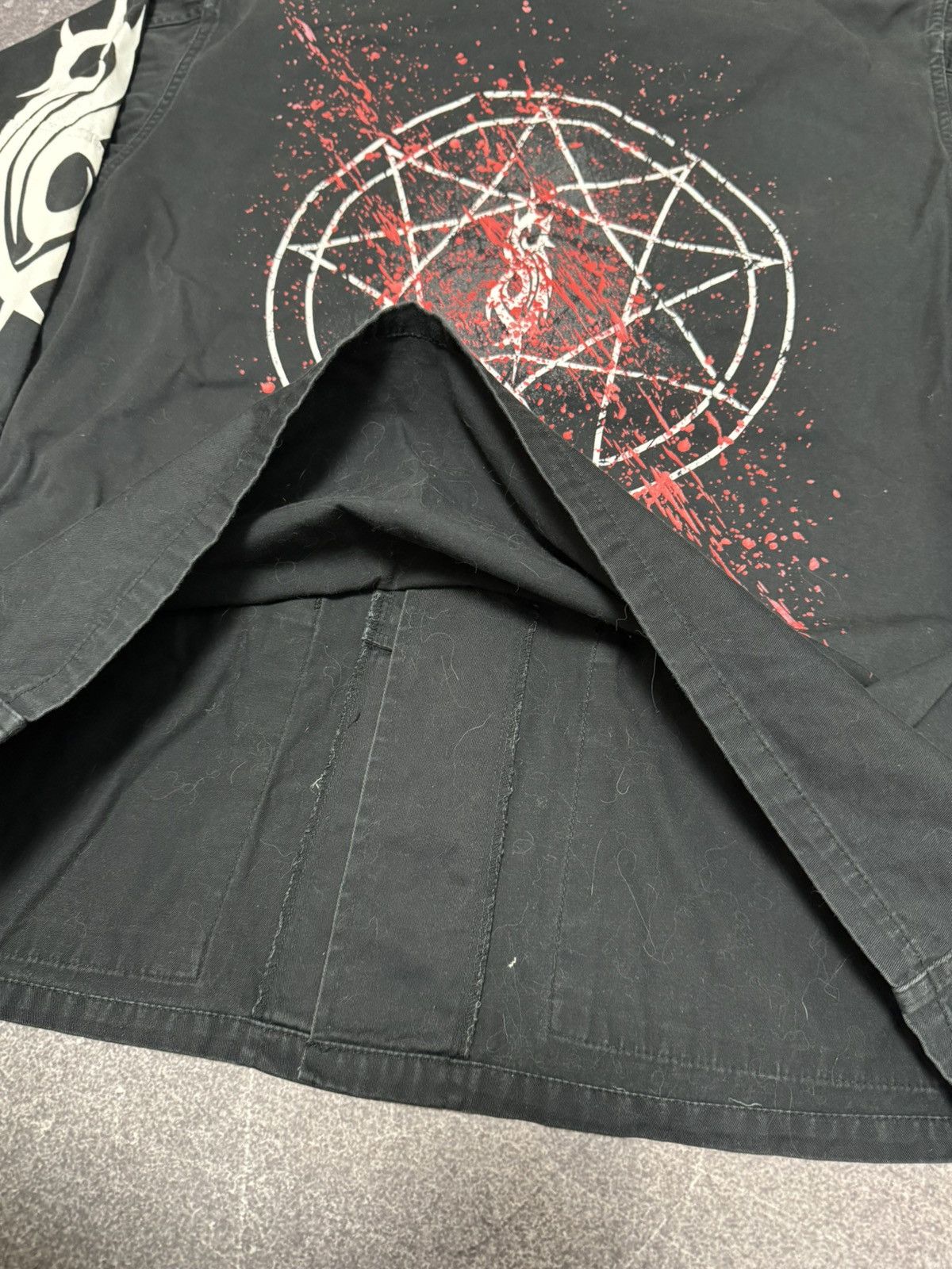 Vintage Vintage Slipknot 2008 Military Jacket Rock Band Y2k Size US L / EU 52-54 / 3 - 16 Thumbnail