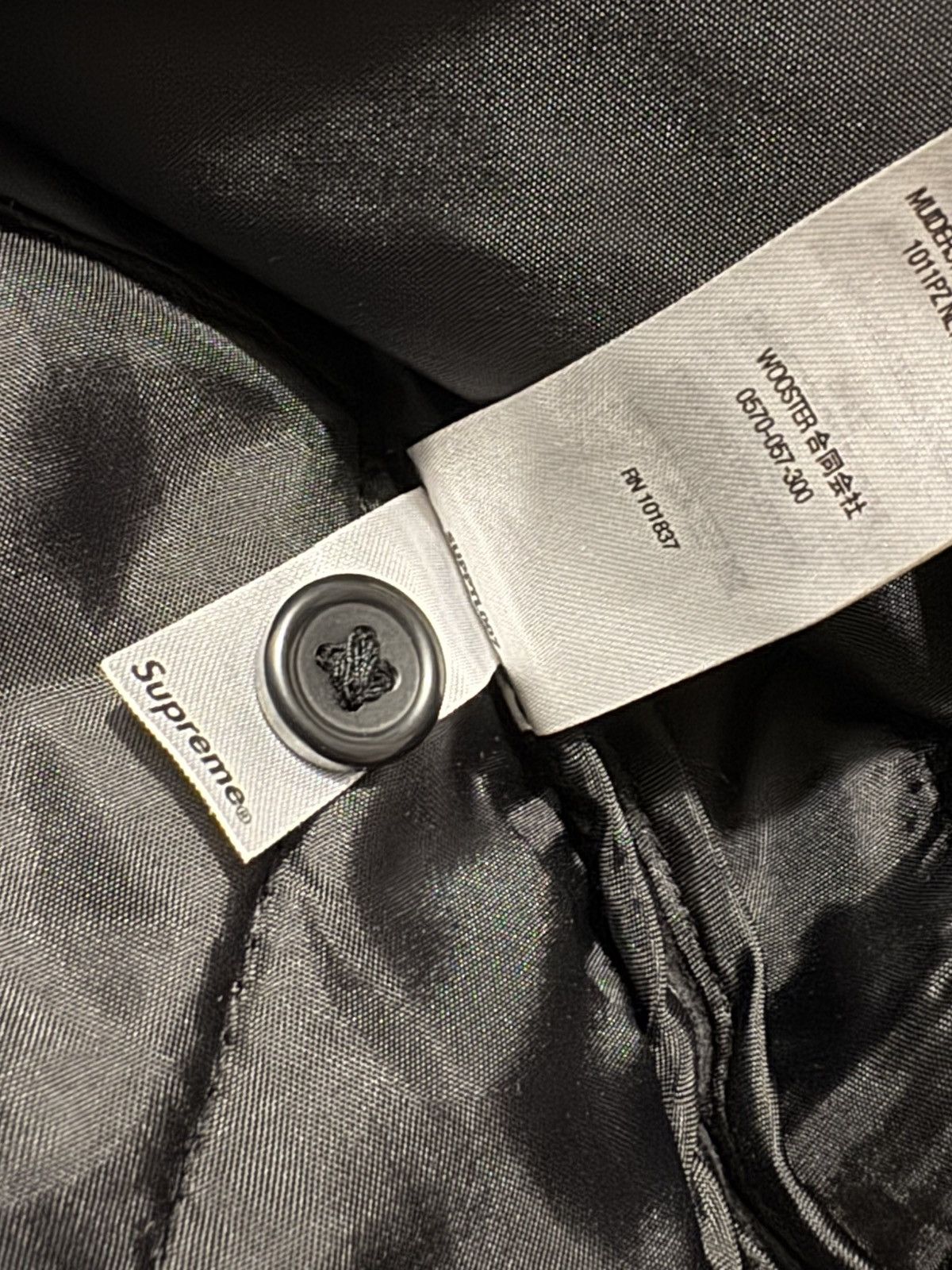Supreme Supreme Quilted Corduroy Jacket Size US M / EU 48-50 / 2 - 7 Thumbnail